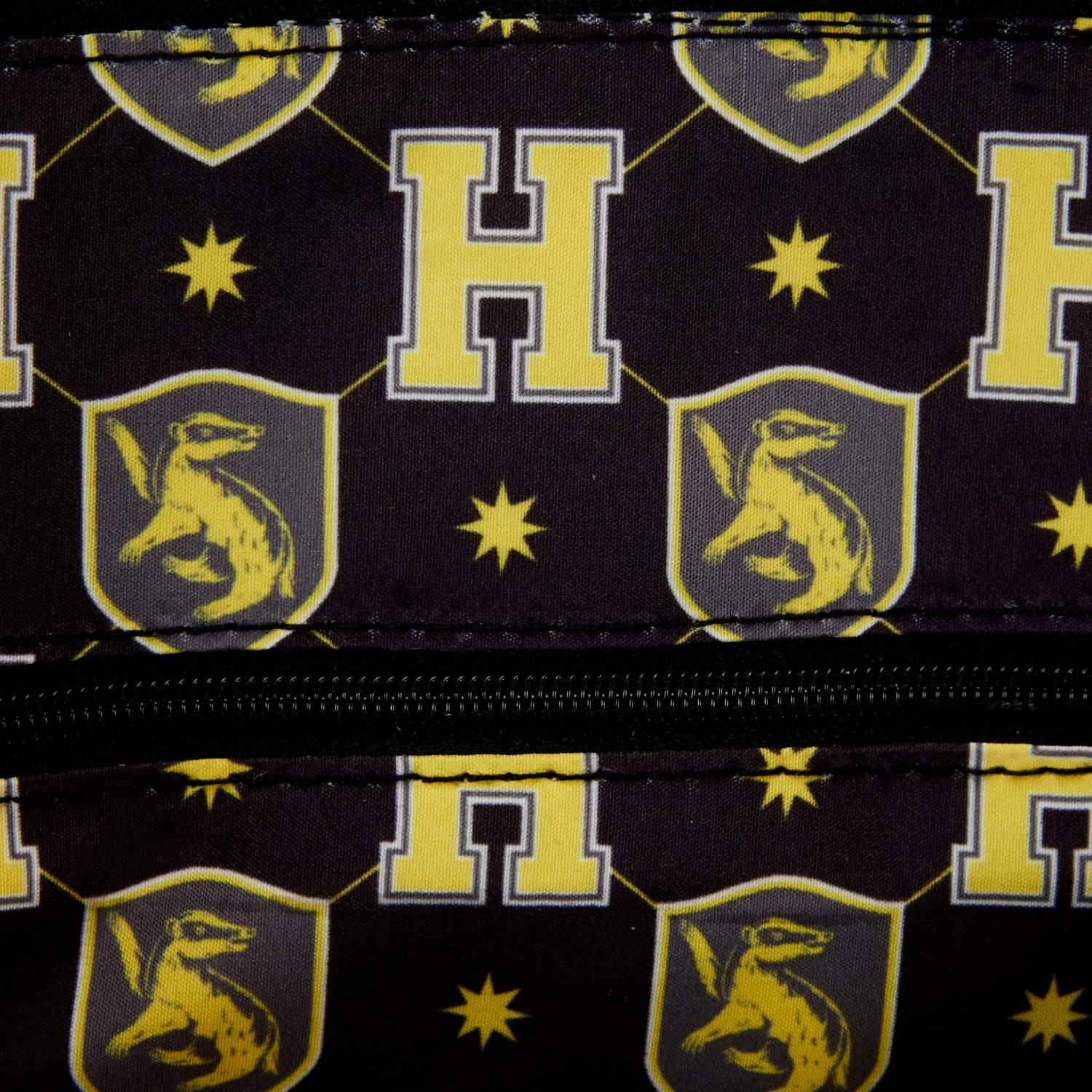Loungefly x Harry Potter Hufflepuff Varsity Plaid Crossbody Bag - Image 6