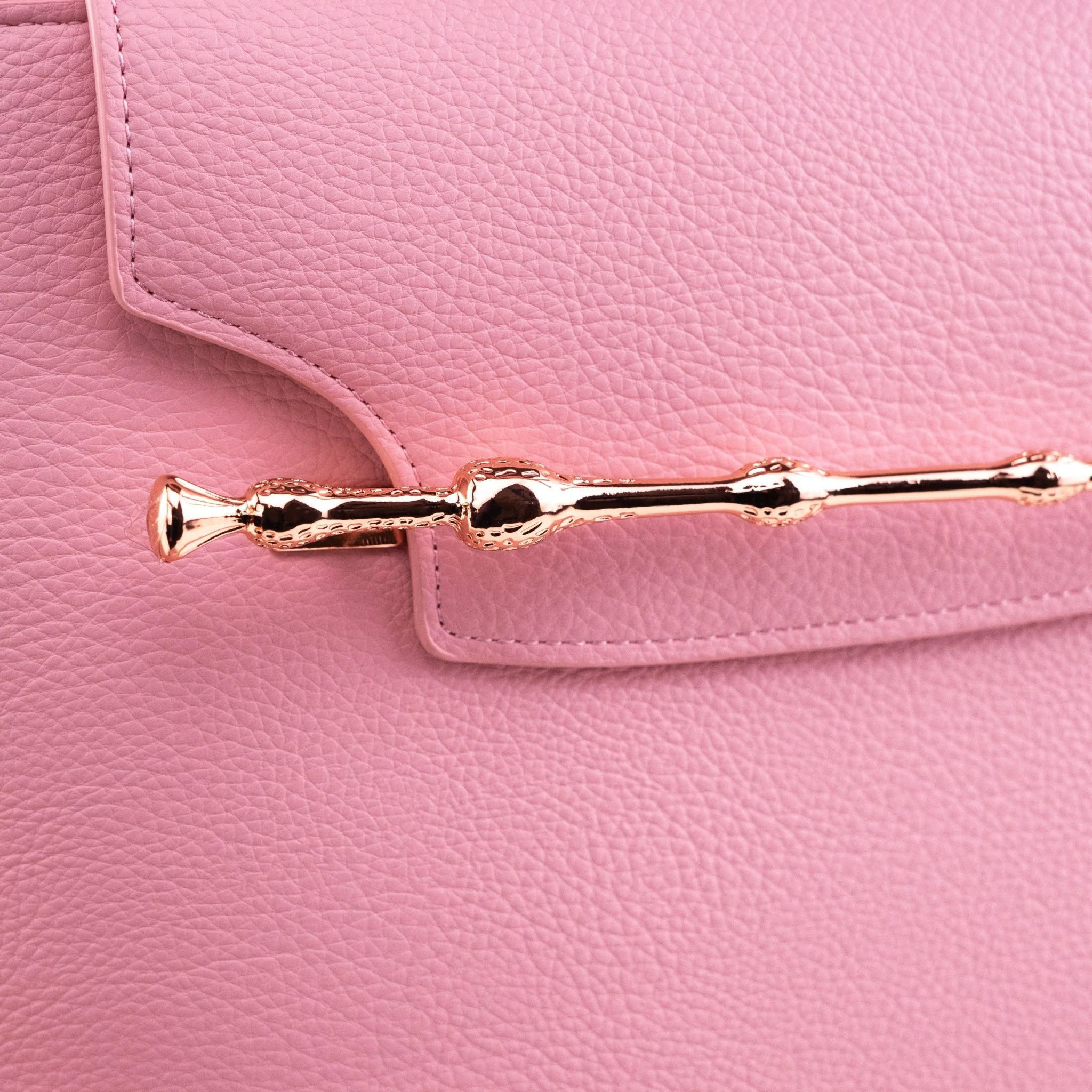 Loungefly x Harry Potter Pink Rose Elder Wand Crossbody Tote Bag - Image 3