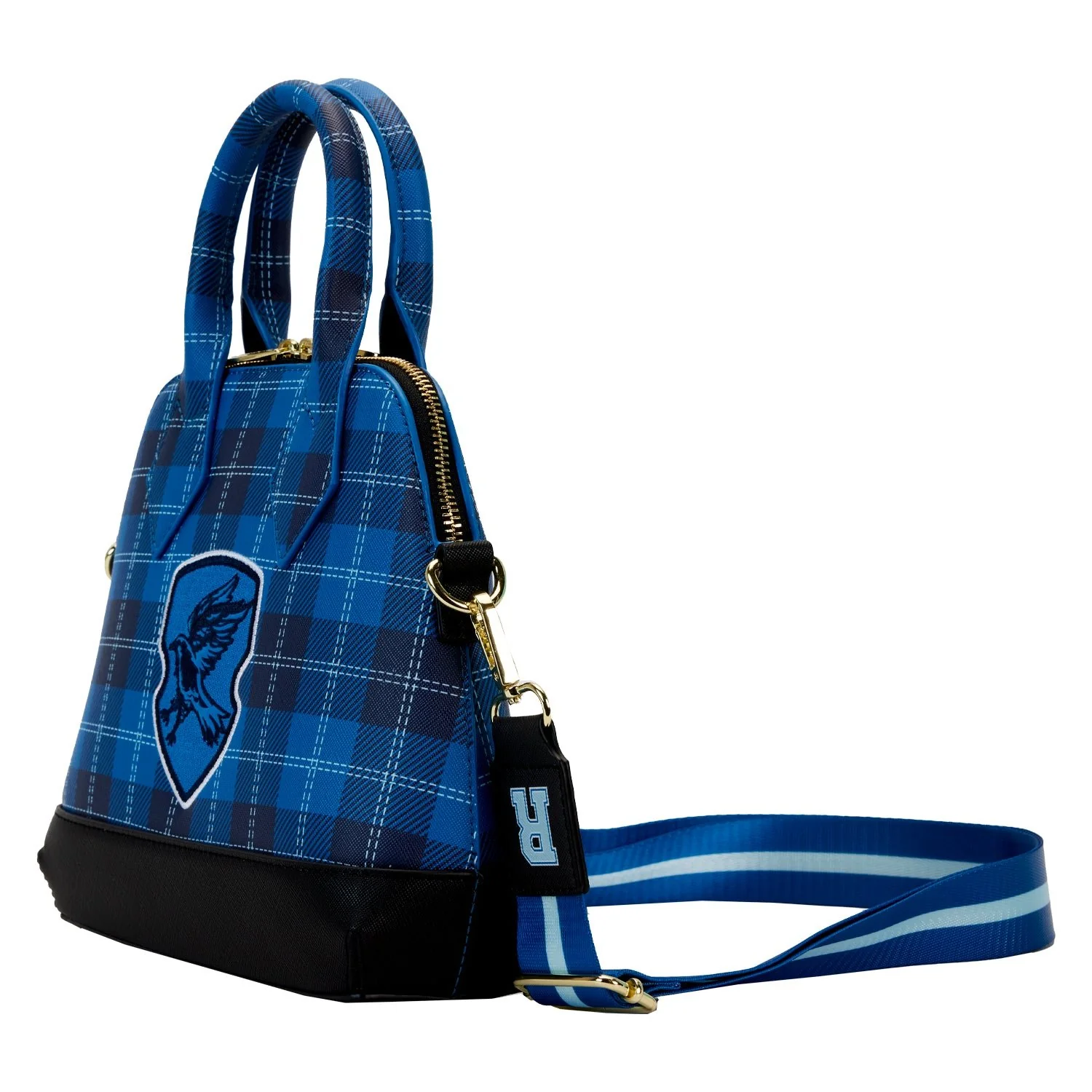 Loungefly x Harry Potter Ravenclaw Varsity Plaid Crossbody Bag - Image 3