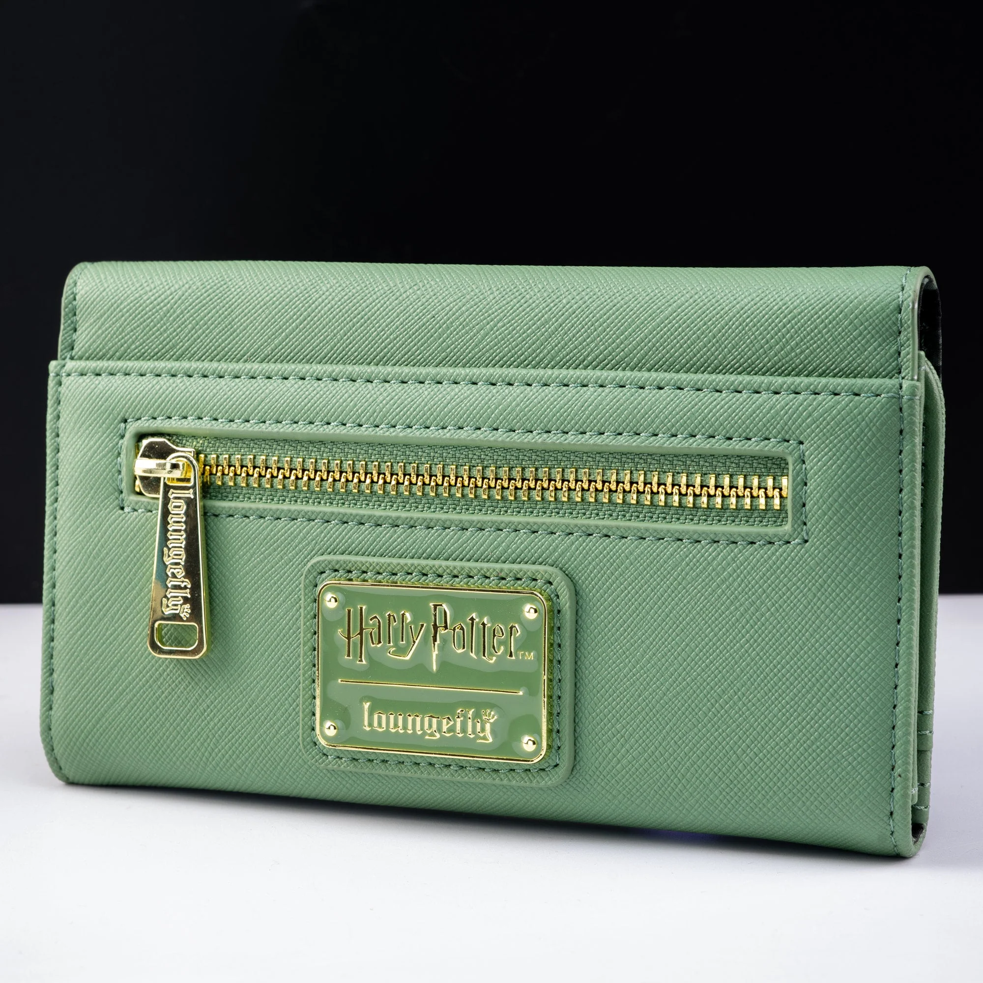Loungefly x Harry Potter Sage Saffiano Elder Wand Wallet - Image 2