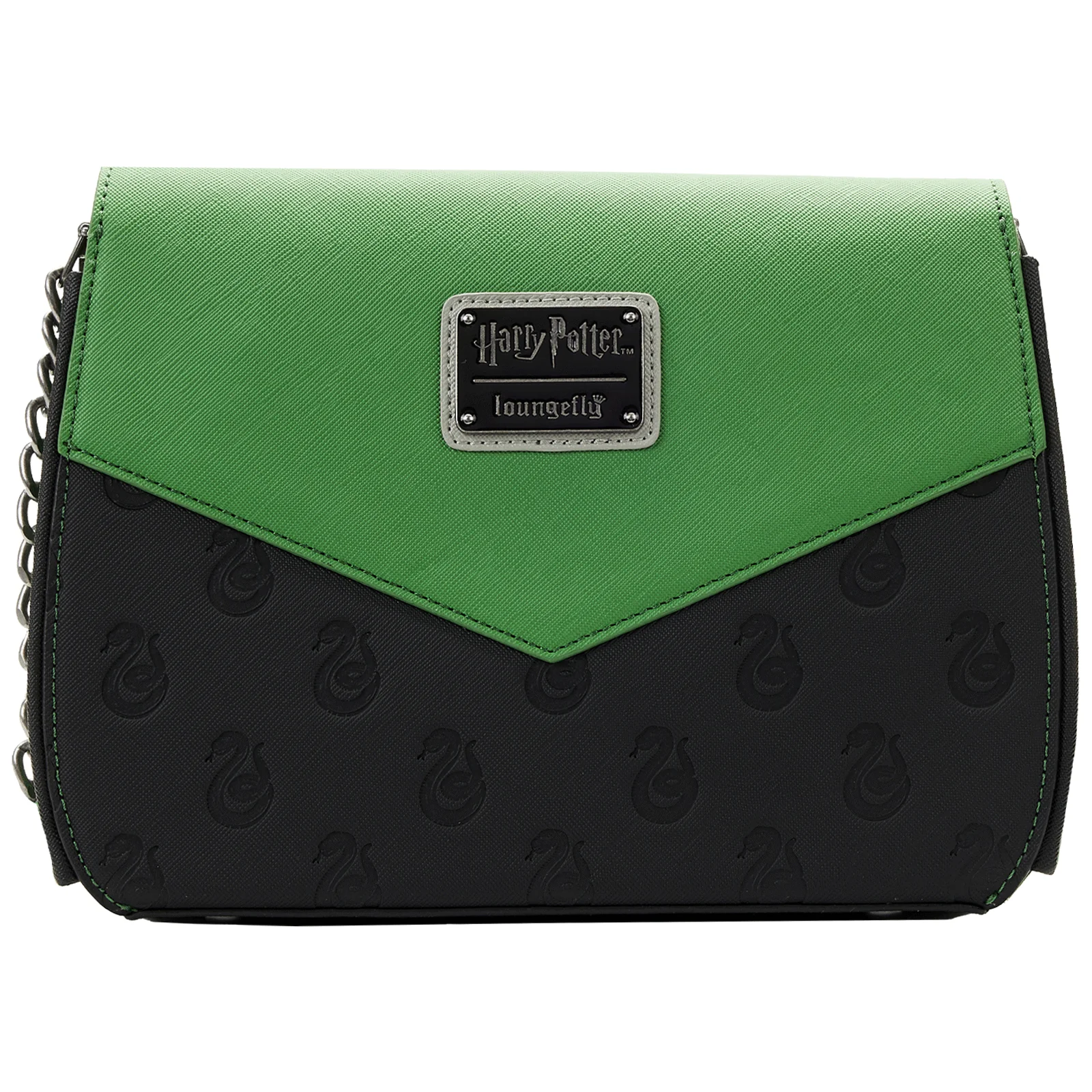 Loungefly x Harry Potter Slytherin Chain Strap Crossbody Bag - Image 6