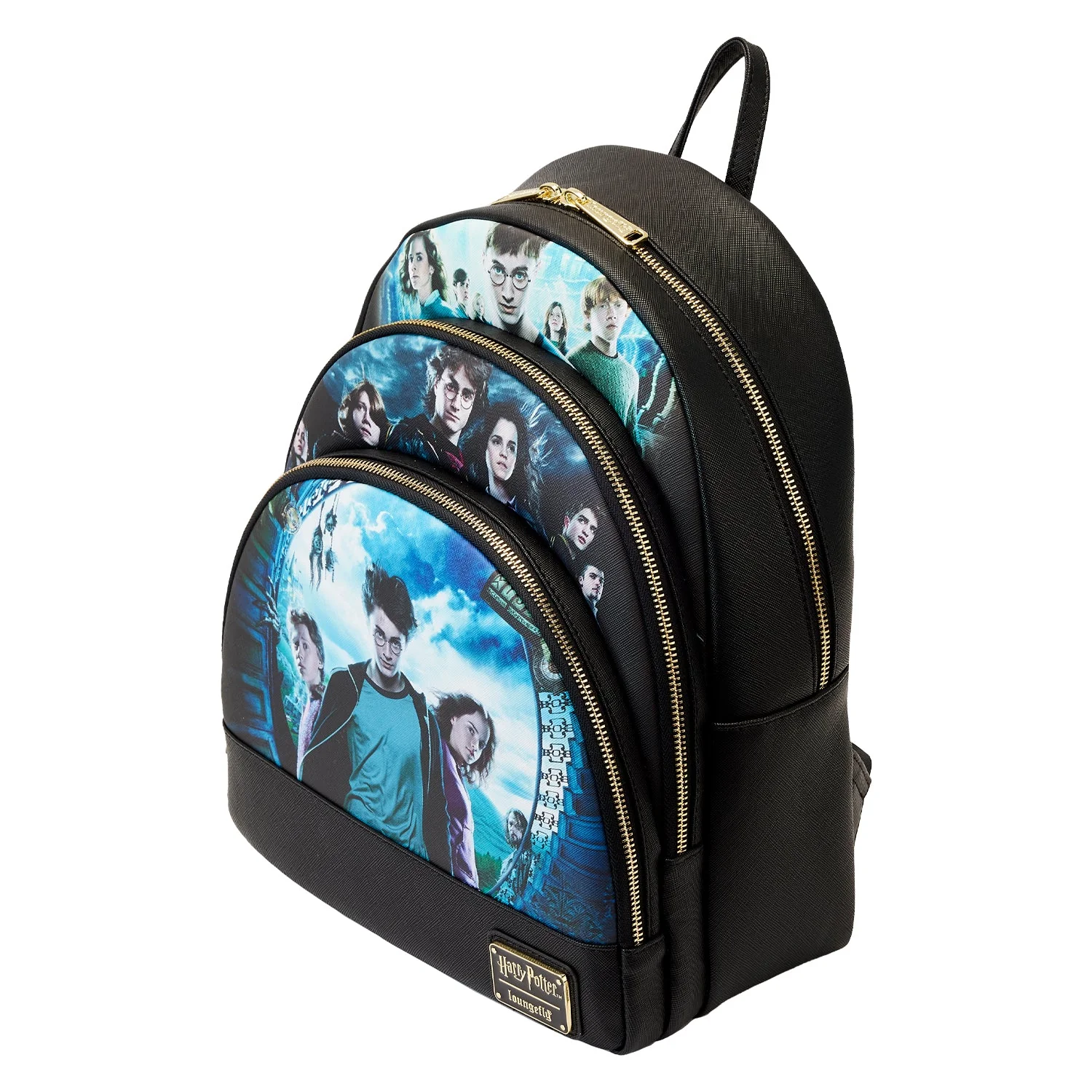 Loungefly x Harry Potter Trilogy Series 2 Triple Pocket Mini Backpack - Image 3