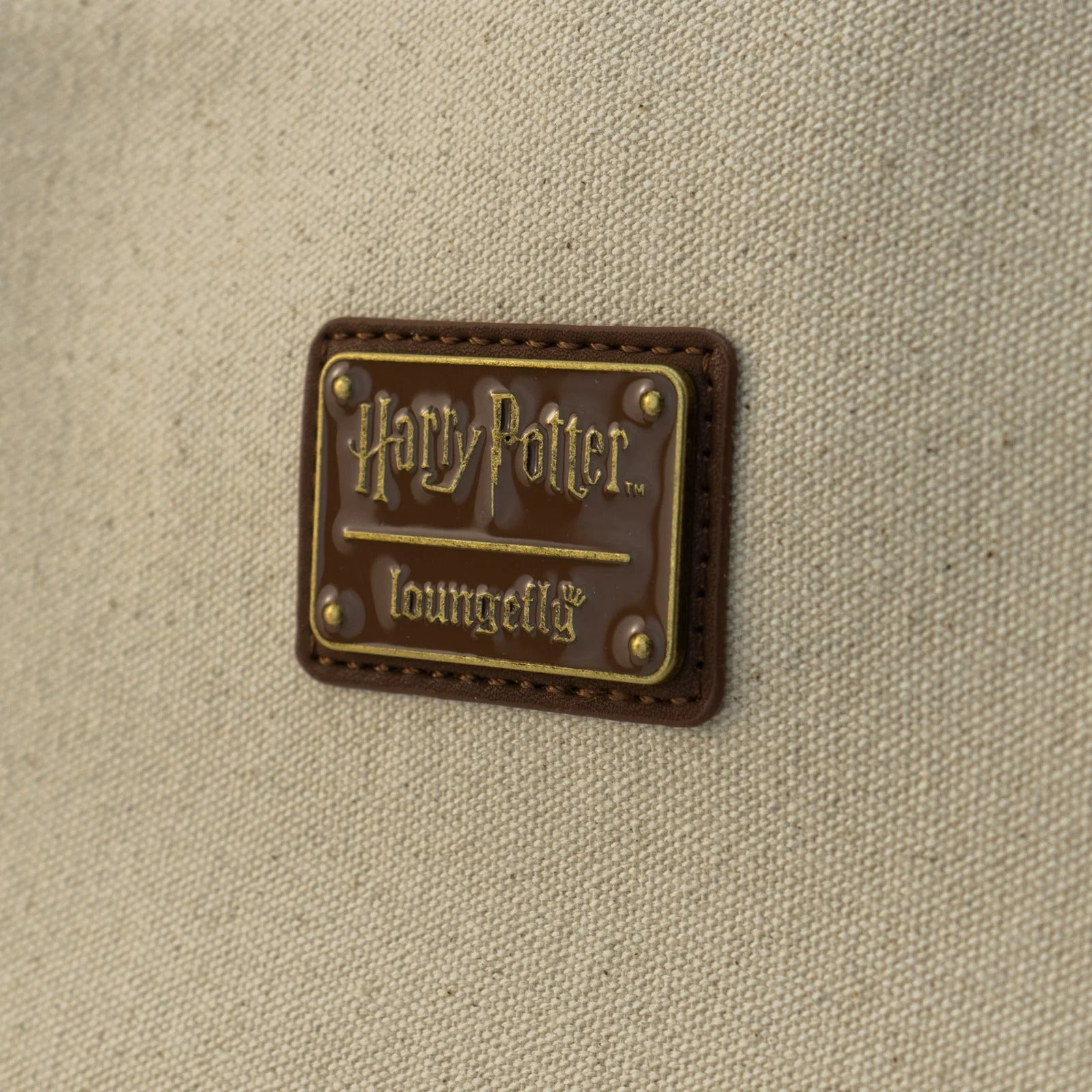 Loungefly x Harry Potter Cream Canvas Elder Wand Crossbody Handbag - Image 4