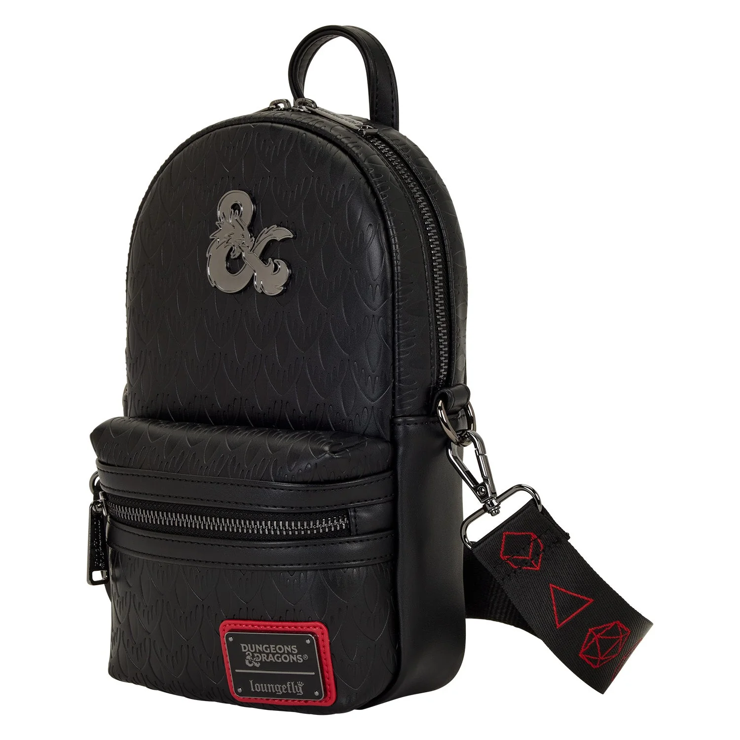 Loungefly x Hasbro Dungeons & Dragons Sling Bag With Coin Bag - Image 3