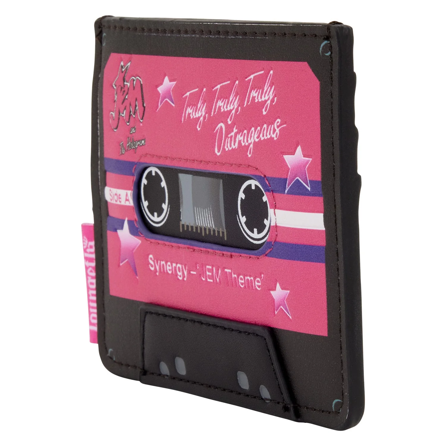 Loungefly x Hasbro Jem and the Holograms Cassette Card Holder - Image 2