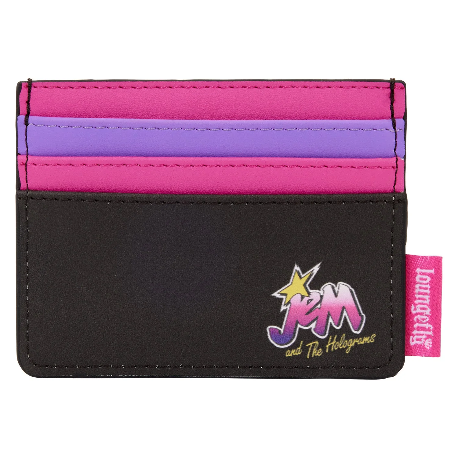 Loungefly x Hasbro Jem and the Holograms Cassette Card Holder - Image 3