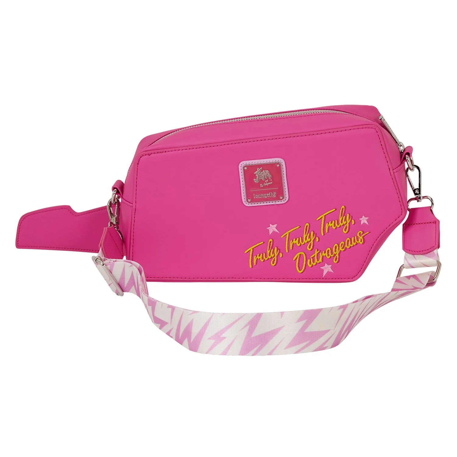 Loungefly x Hasbro Jem and the Holograms Figural Keytar Crossbody Bag - Image 6