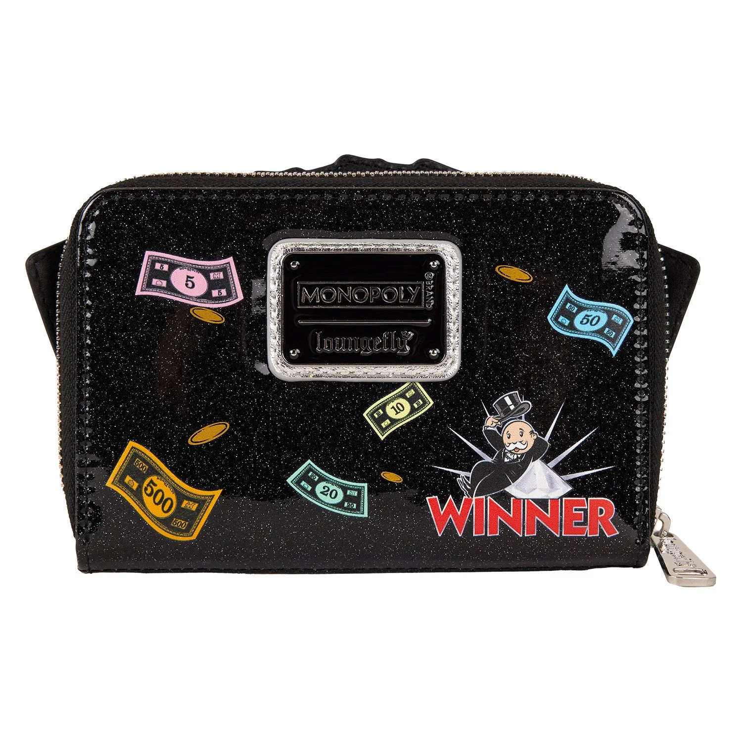 Loungefly x Hasbro Monopoly Money Zip Around Wallet - Image 2