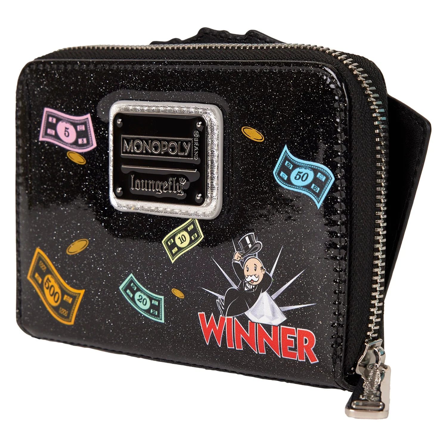 Loungefly x Hasbro Monopoly Money Zip Around Wallet - Image 3