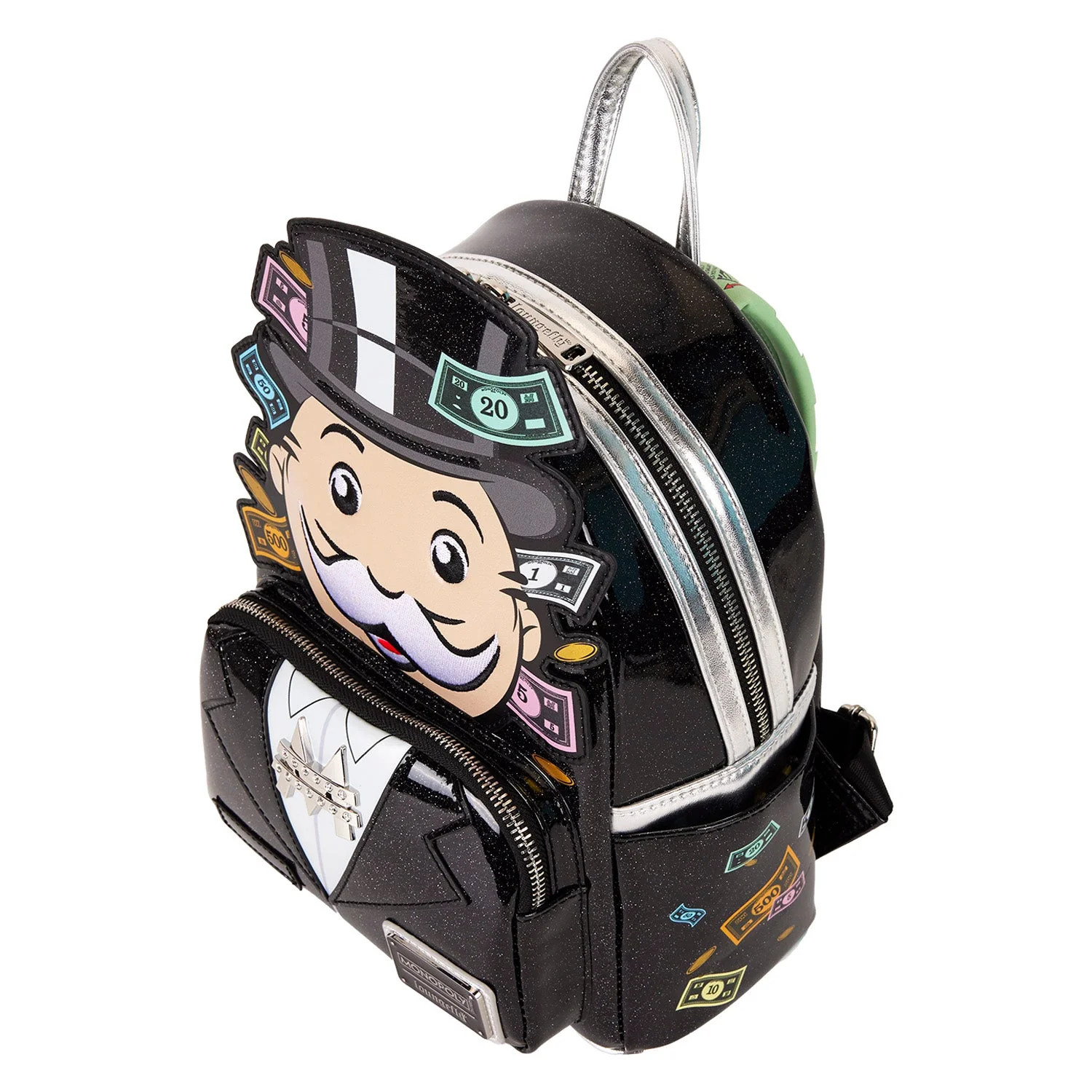 Loungefly x Hasbro Monopoly Pennybags Mini Backpack - Image 3