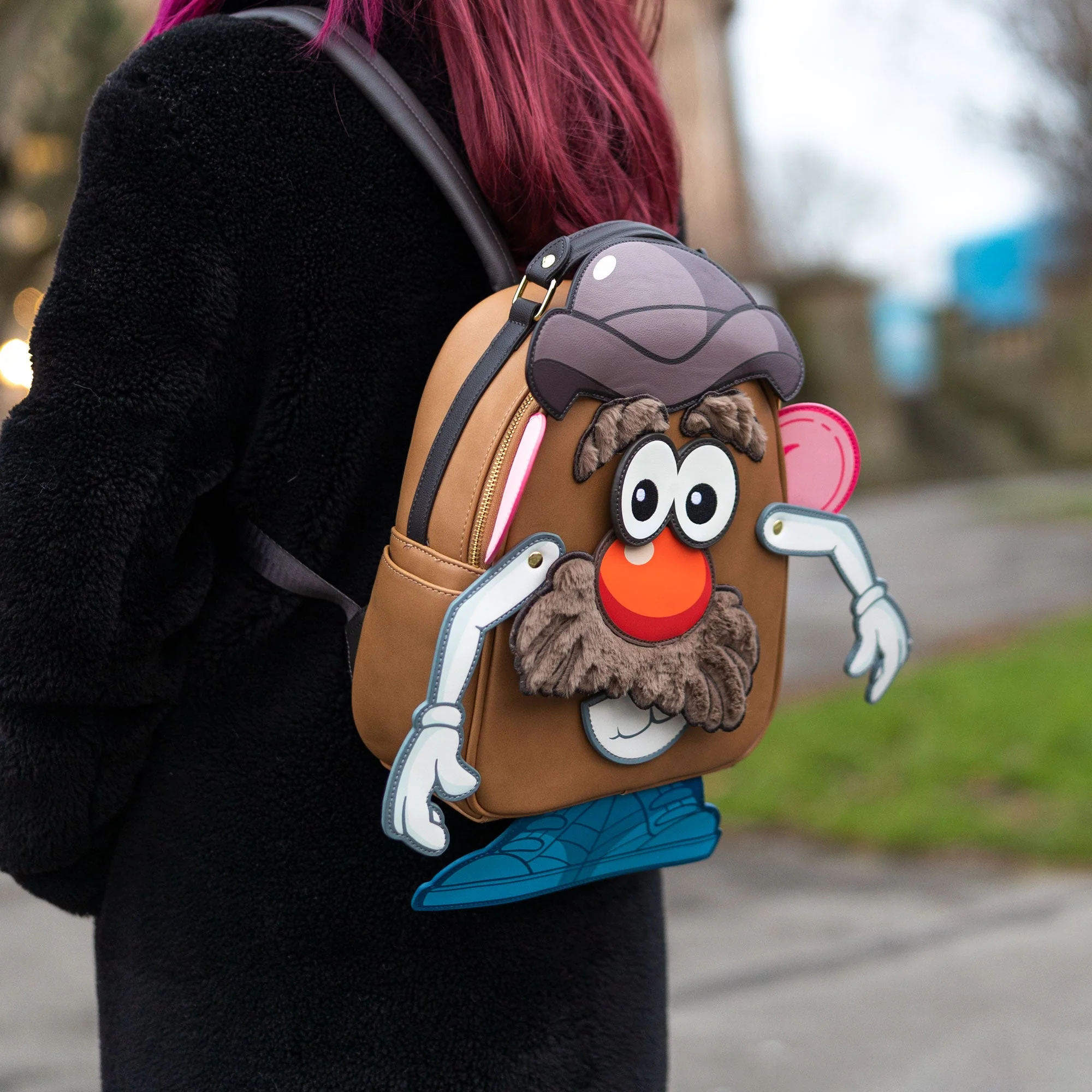 Loungefly x Hasbro Mr. Potato Head Cosplay Mini Backpack - Image 4