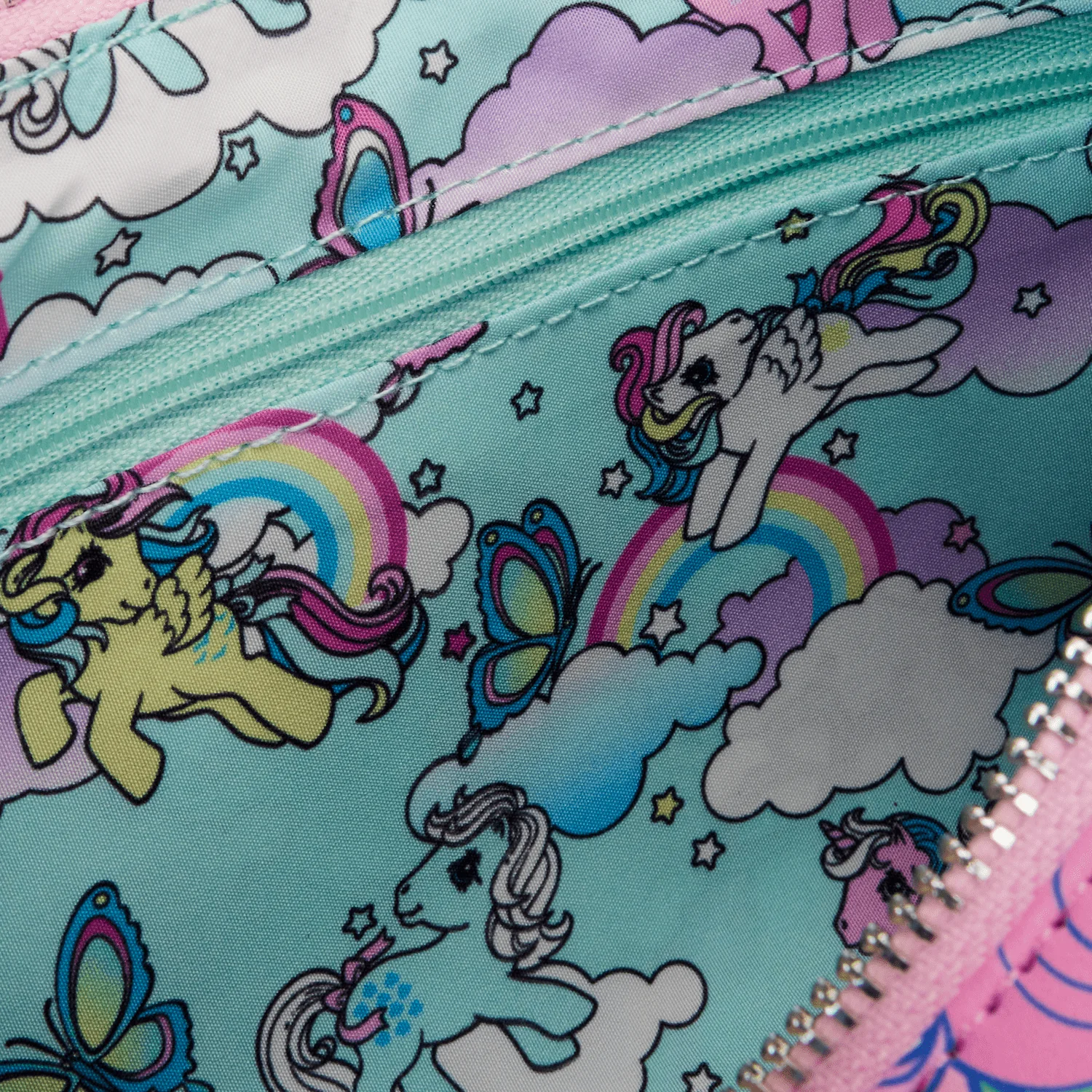 Loungefly x Hasbro My Little Pony Large AOP Baguette Crossbody Bag - Image 5