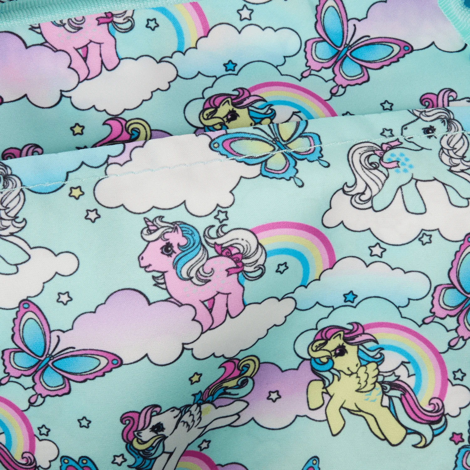 Loungefly x Hasbro My Little Pony Sky Scene AOP Nylon Mini Backpack - Image 5