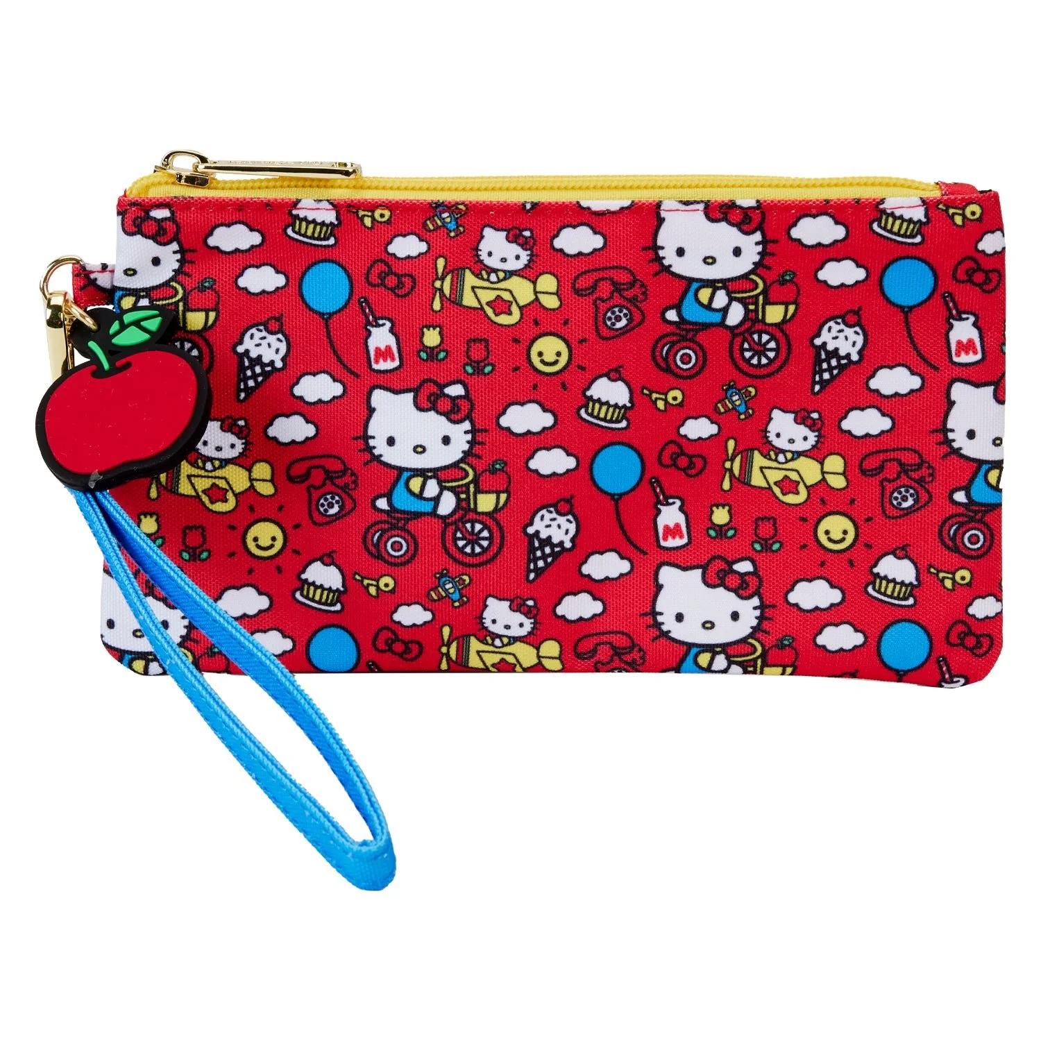 Loungefly x Sanrio Hello Kitty 50th Anniversary Classic AOP Wristlet Wallet - Image 2