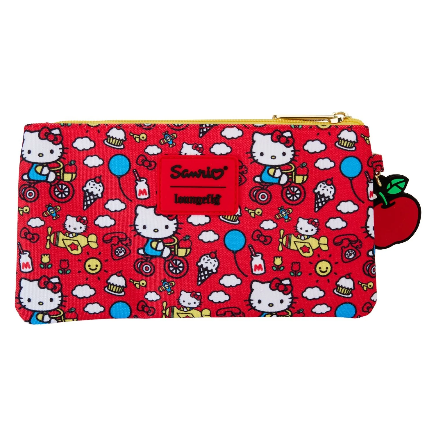 Loungefly x Sanrio Hello Kitty 50th Anniversary Classic AOP Wristlet Wallet - Image 4