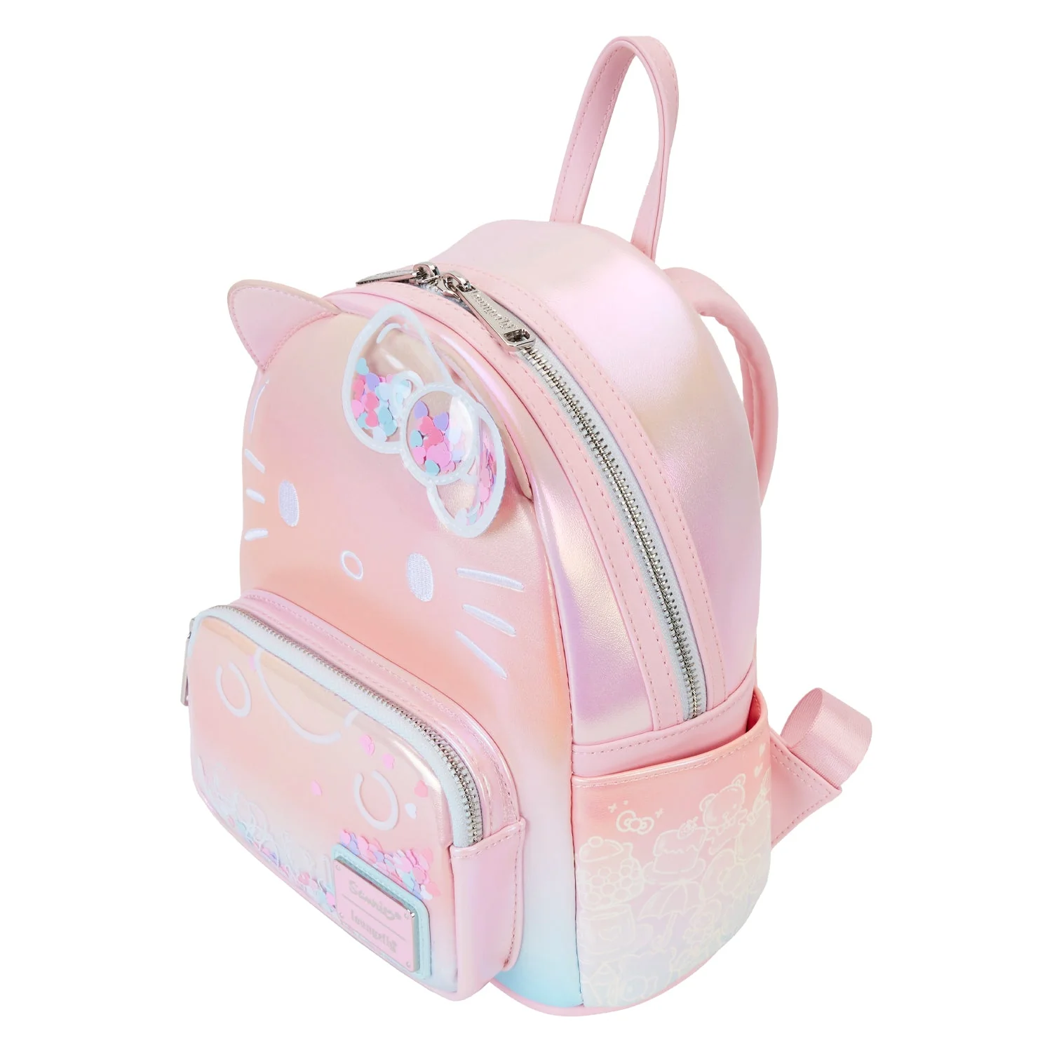 Loungefly x Hello Kitty 50th Anniversary Clear And Cute Cosplay Mini Backpack - Image 3