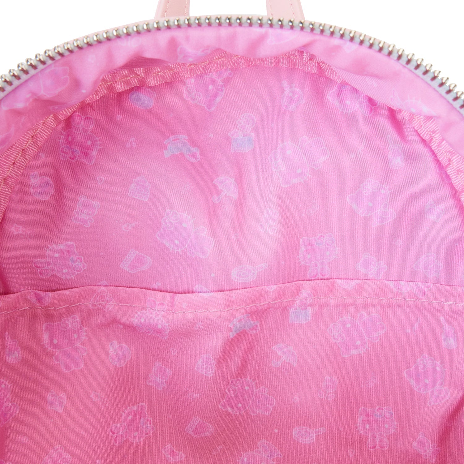 Loungefly x Hello Kitty 50th Anniversary Clear And Cute Cosplay Mini Backpack - Image 6