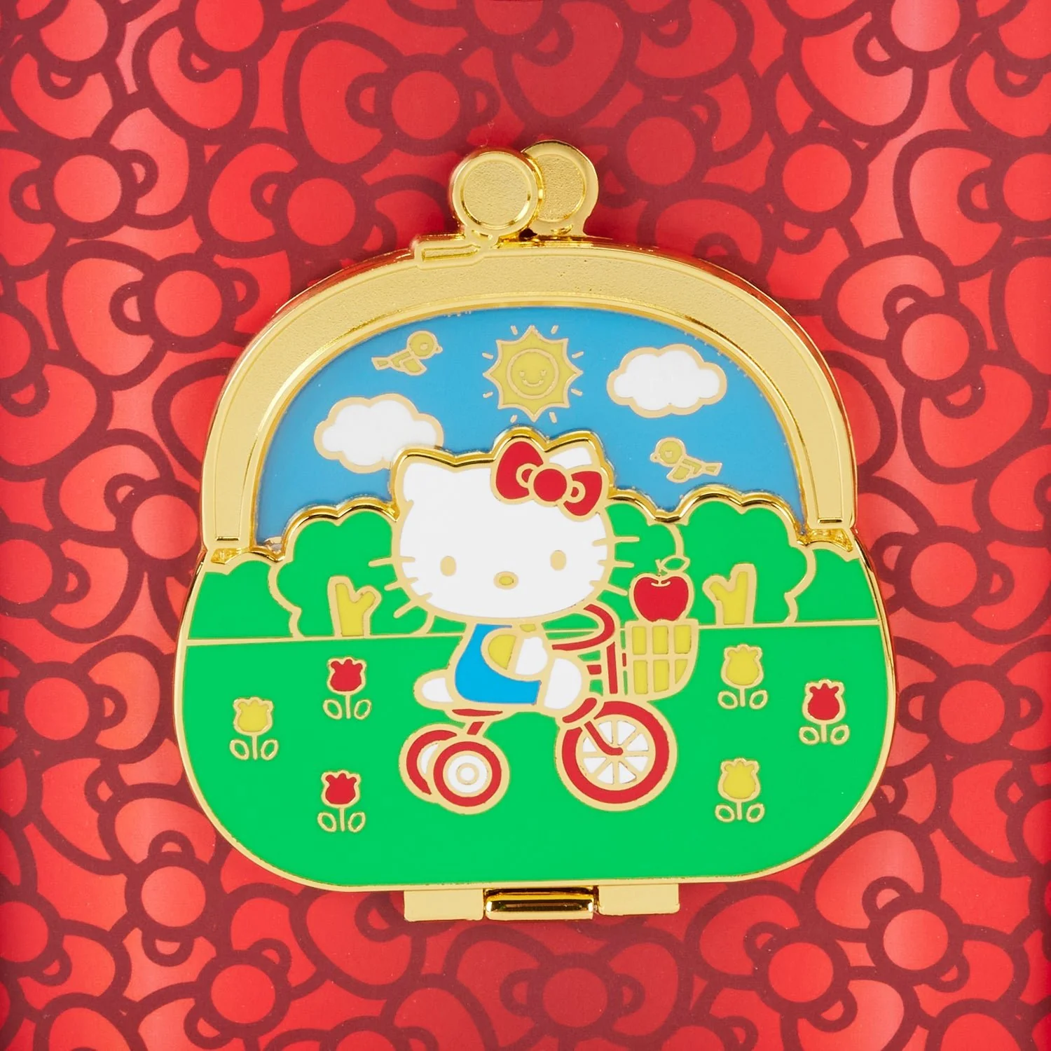 Loungefly x Sanrio Hello Kitty 50th Anniversary Coin Bag 3 Inch Pin - Image 5