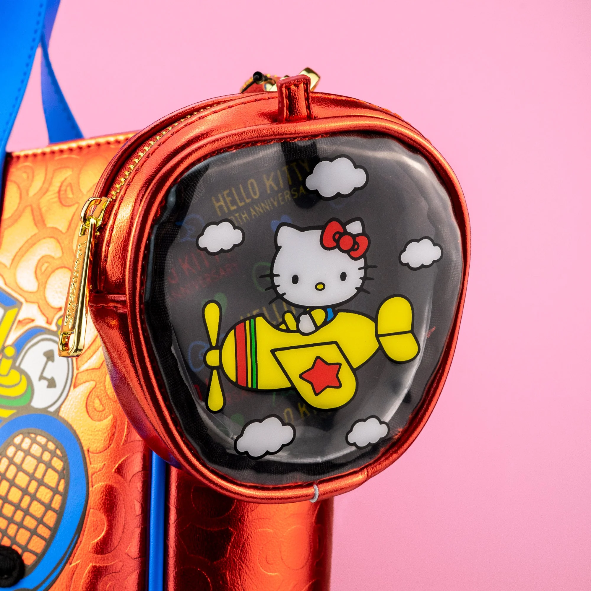 Loungefly x Sanrio Hello Kitty 50th Anniversary Metallic Tote Bag - Image 3