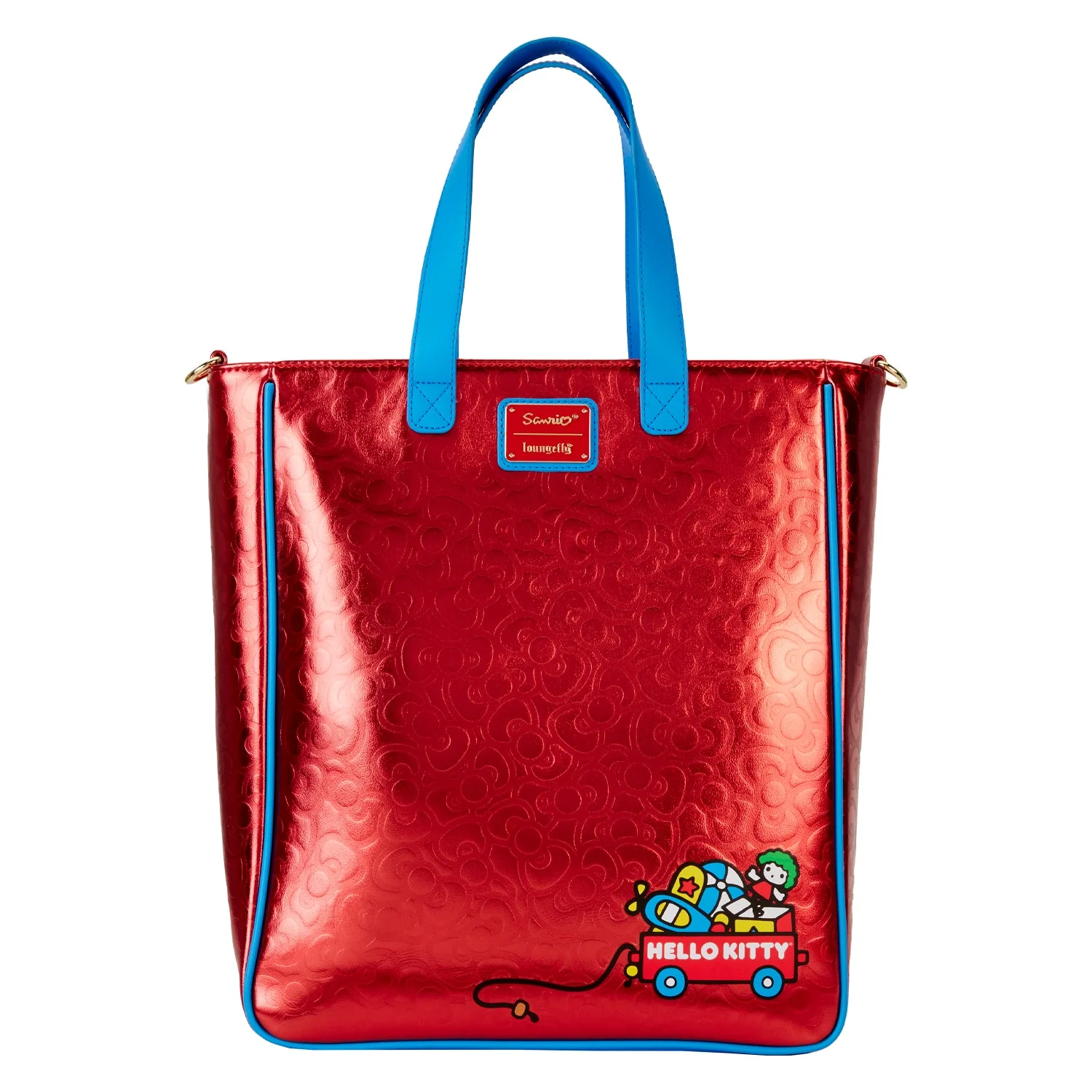 Loungefly x Sanrio Hello Kitty 50th Anniversary Metallic Tote Bag - Image 7