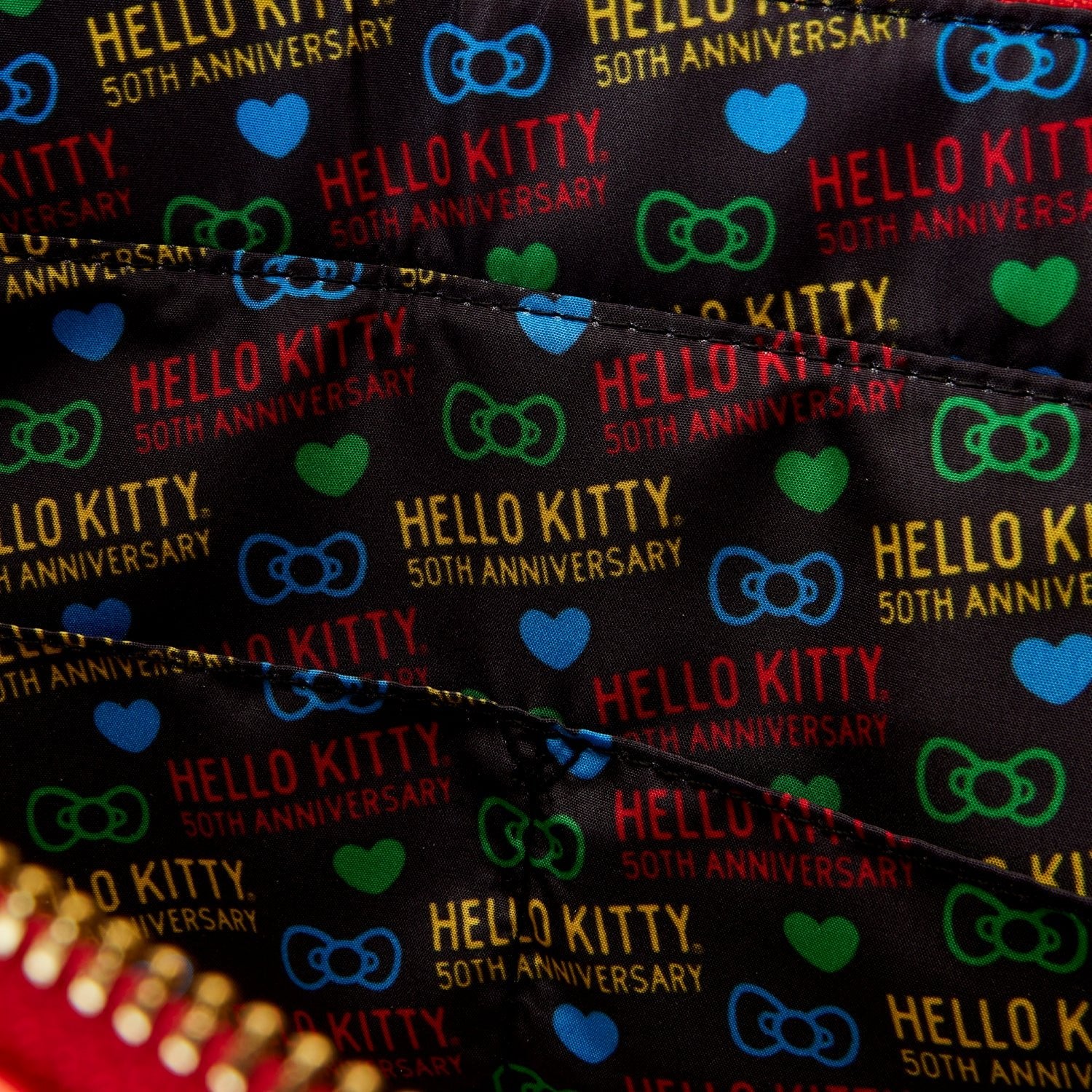 Loungefly x Sanrio Hello Kitty 50th Anniversary Metallic Tote Bag - Image 8