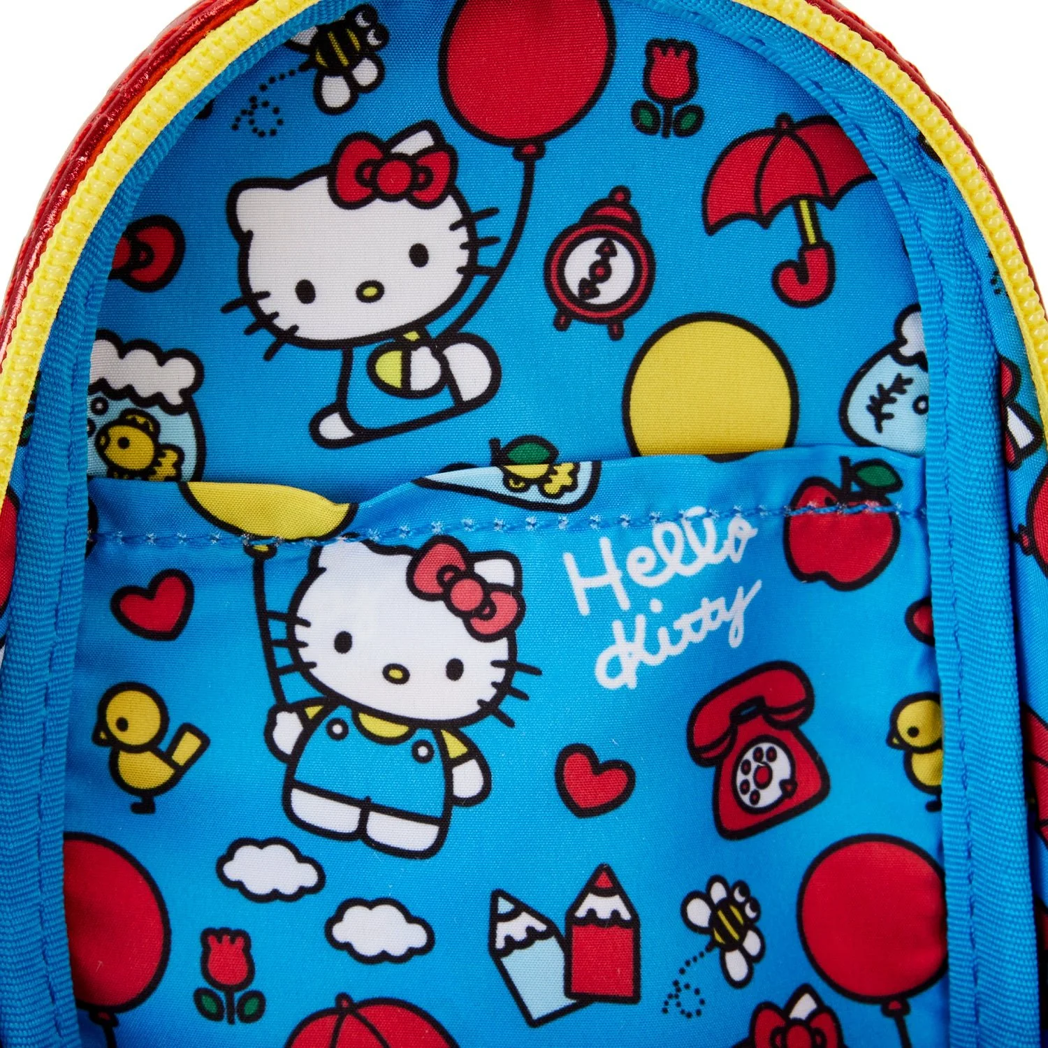 Loungefly x Sanrio Hello Kitty 50th Anniversary Pencil Case - Image 5