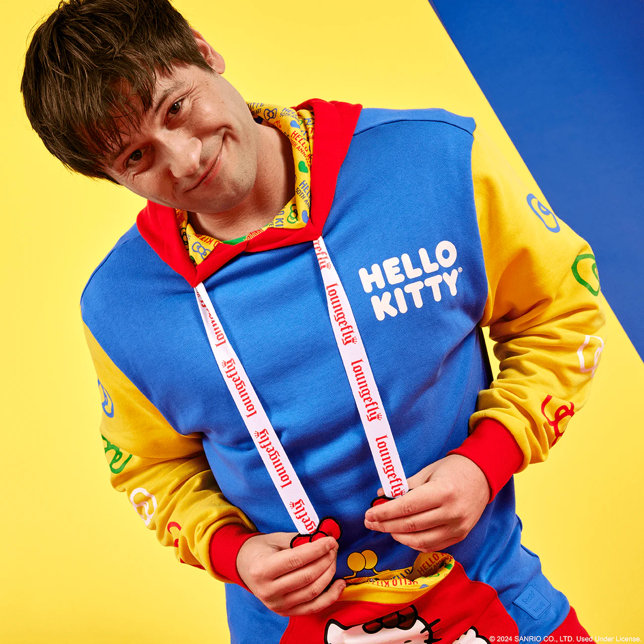 Loungefly x Sanrio Hello Kitty 50th Anniversary Unisex Hoodie - Image 2