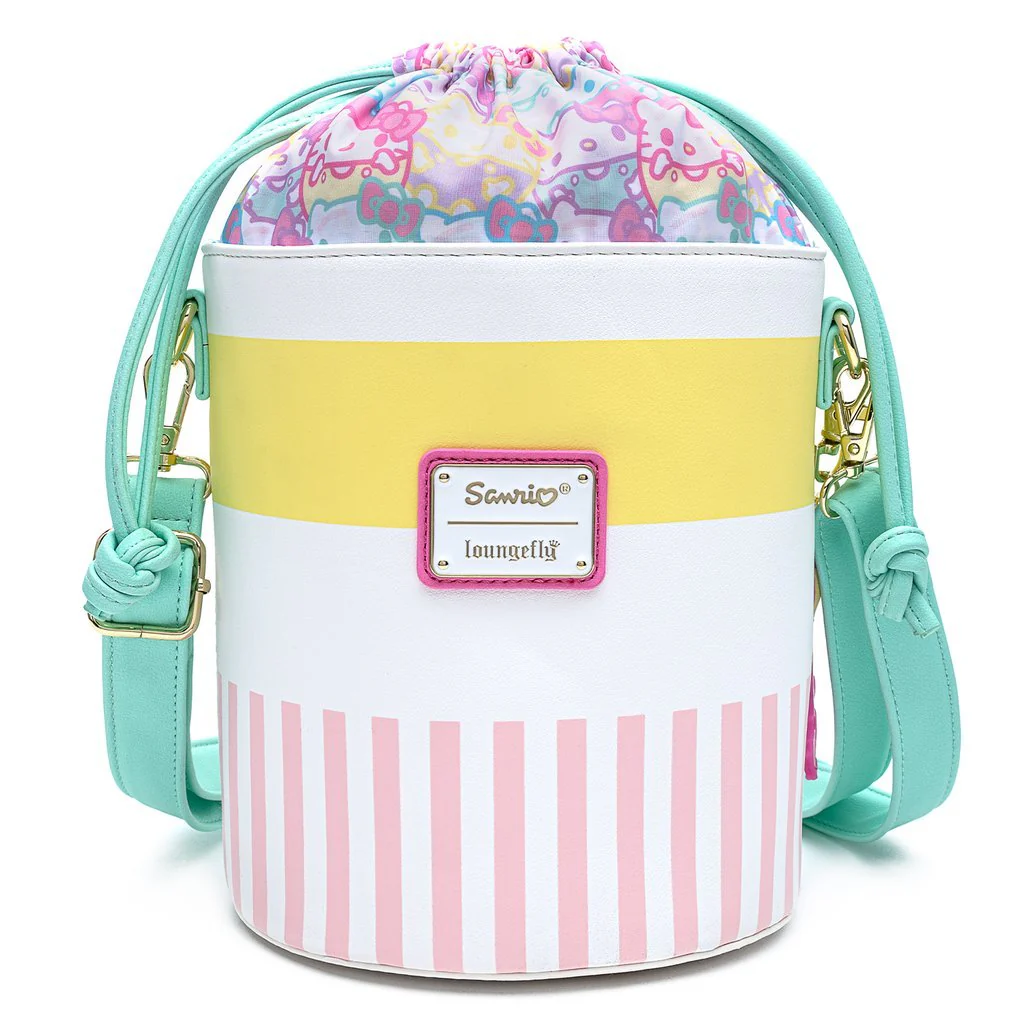 Loungefly X Hello Kitty Cup O' Kitty Cross Body Bucket Bag - Image 4