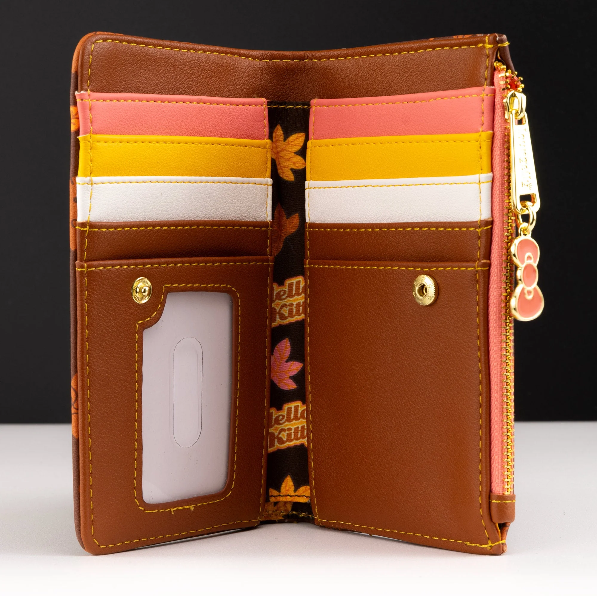 Loungefly x Hello Kitty Pumpkin Spice Print Flap Purse - Image 3