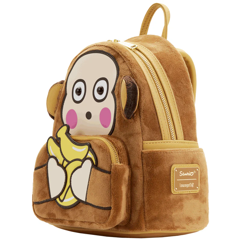Loungefly x Hello Kitty Sanrio Monkichi Cosplay Mini Backpack - Image 2