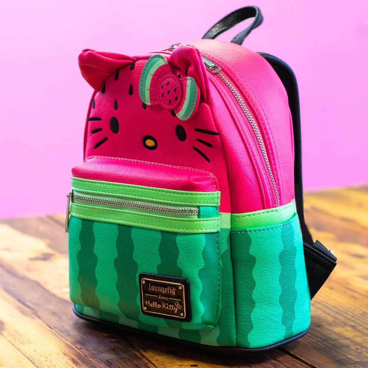 Loungefly x Hello Kitty Watermelon Mini Backpack - Image 4