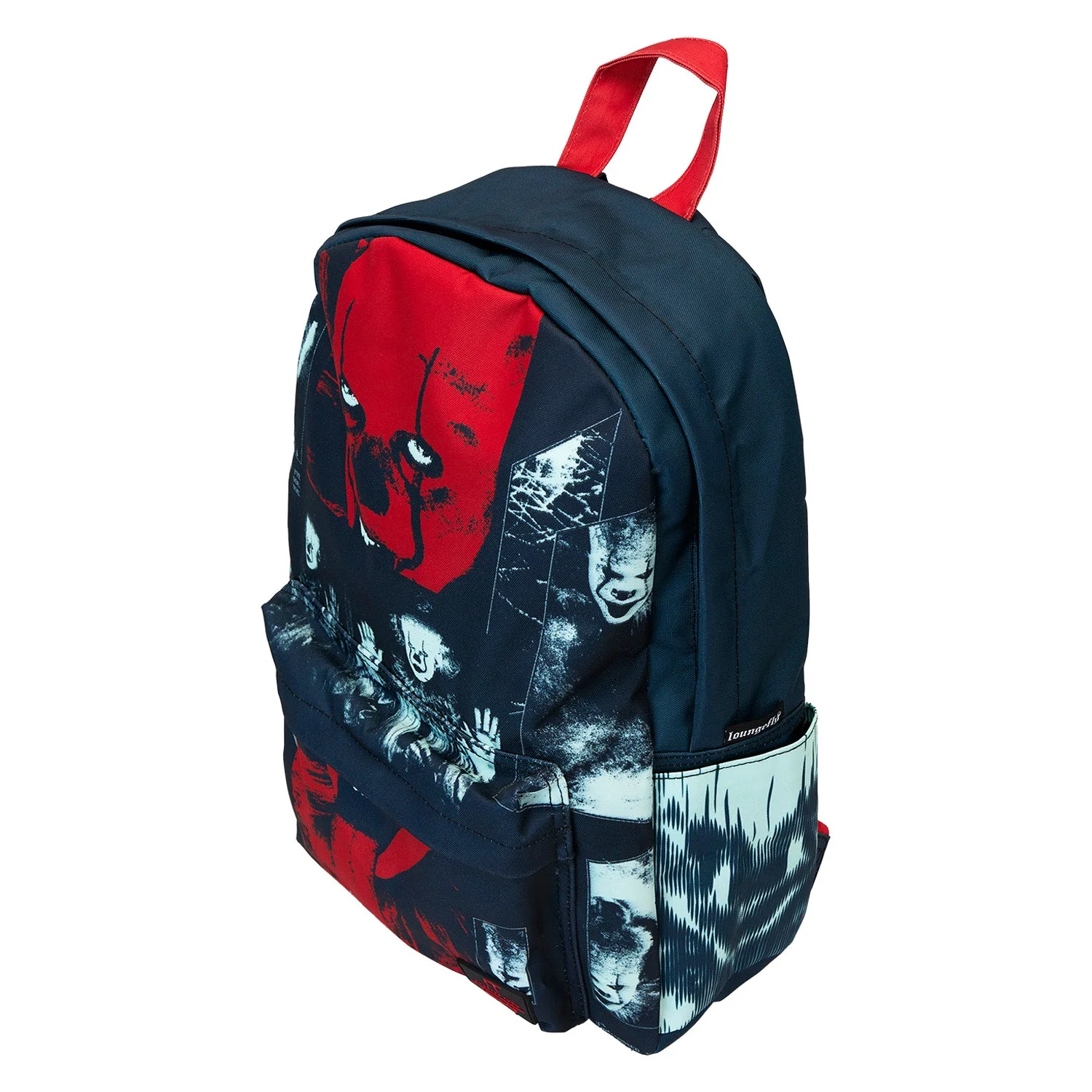 Loungefly x IT Pennywise I Heart Horror Nylon Full-Size Backpack - Image 2