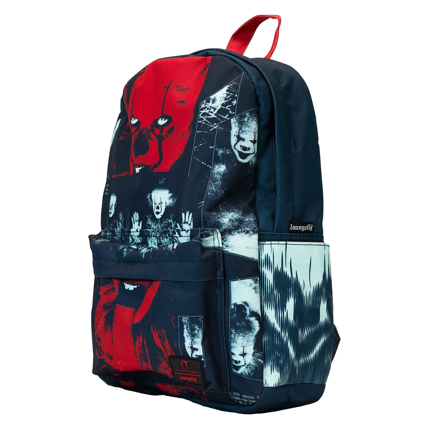 Loungefly x IT Pennywise I Heart Horror Nylon Full-Size Backpack - Image 5