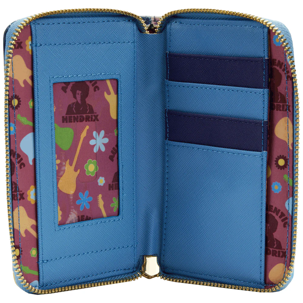 Loungefly x Jimi Hendrix Psychedelic Landscape Wallet - Image 5