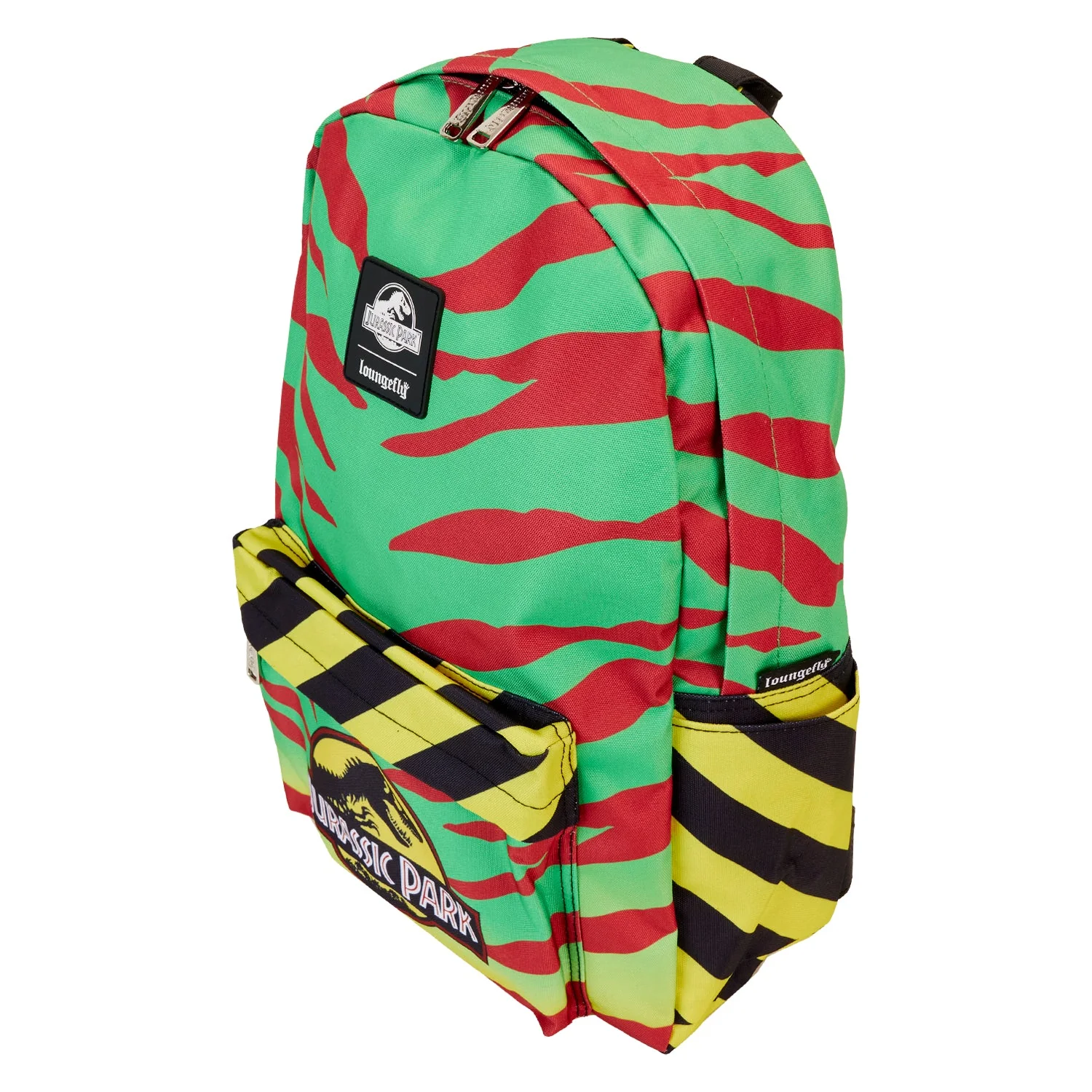 Loungefly x Jurassic Park Camo Full Size Nylon Backpack - Image 3
