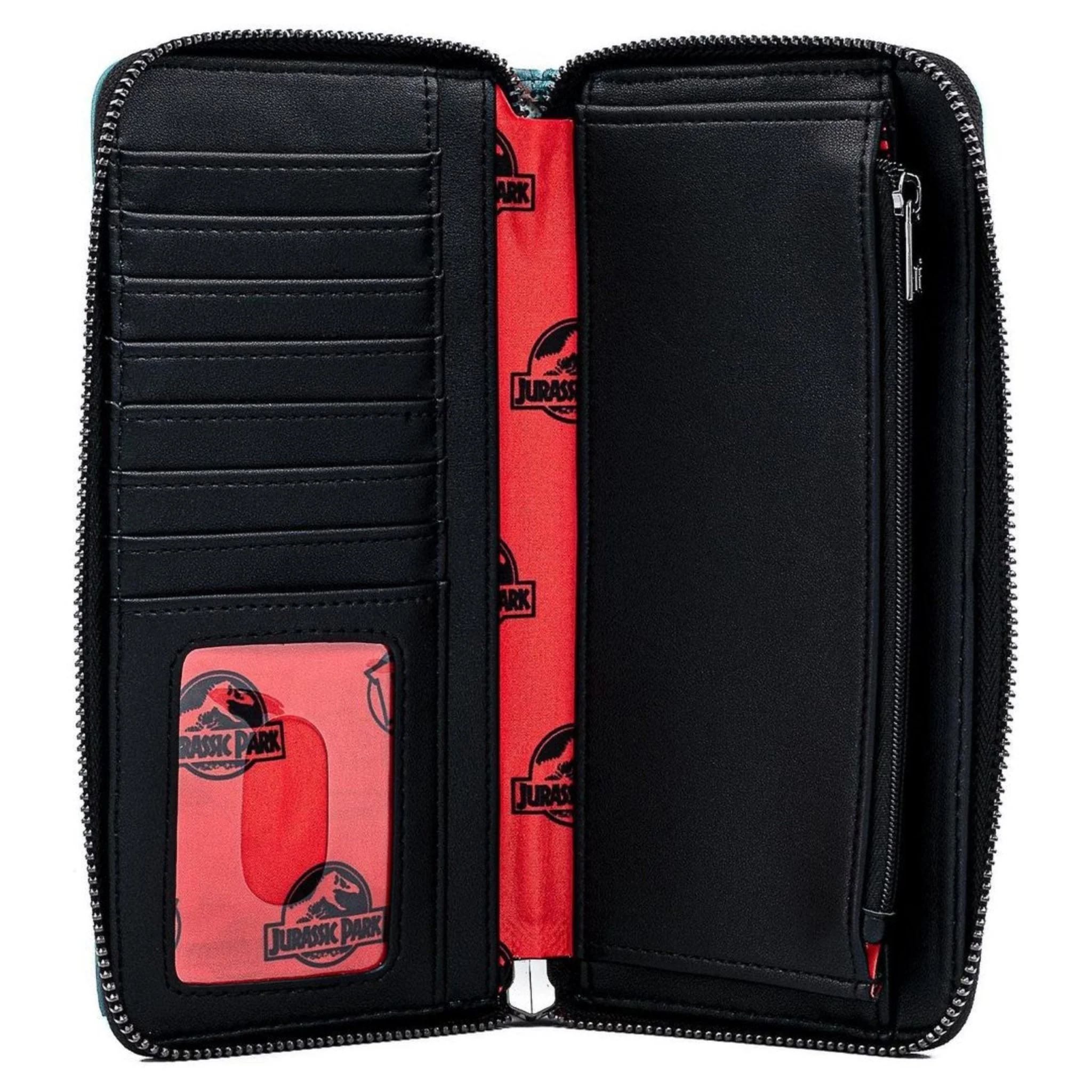 Loungefly Jurassic Park Gates Zip Around Purse - Image 4