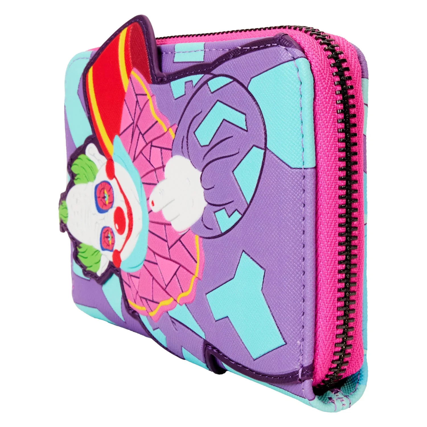Loungefly x Killer Klowns Jumbo Cosplay Zip Around Wallet - Image 3
