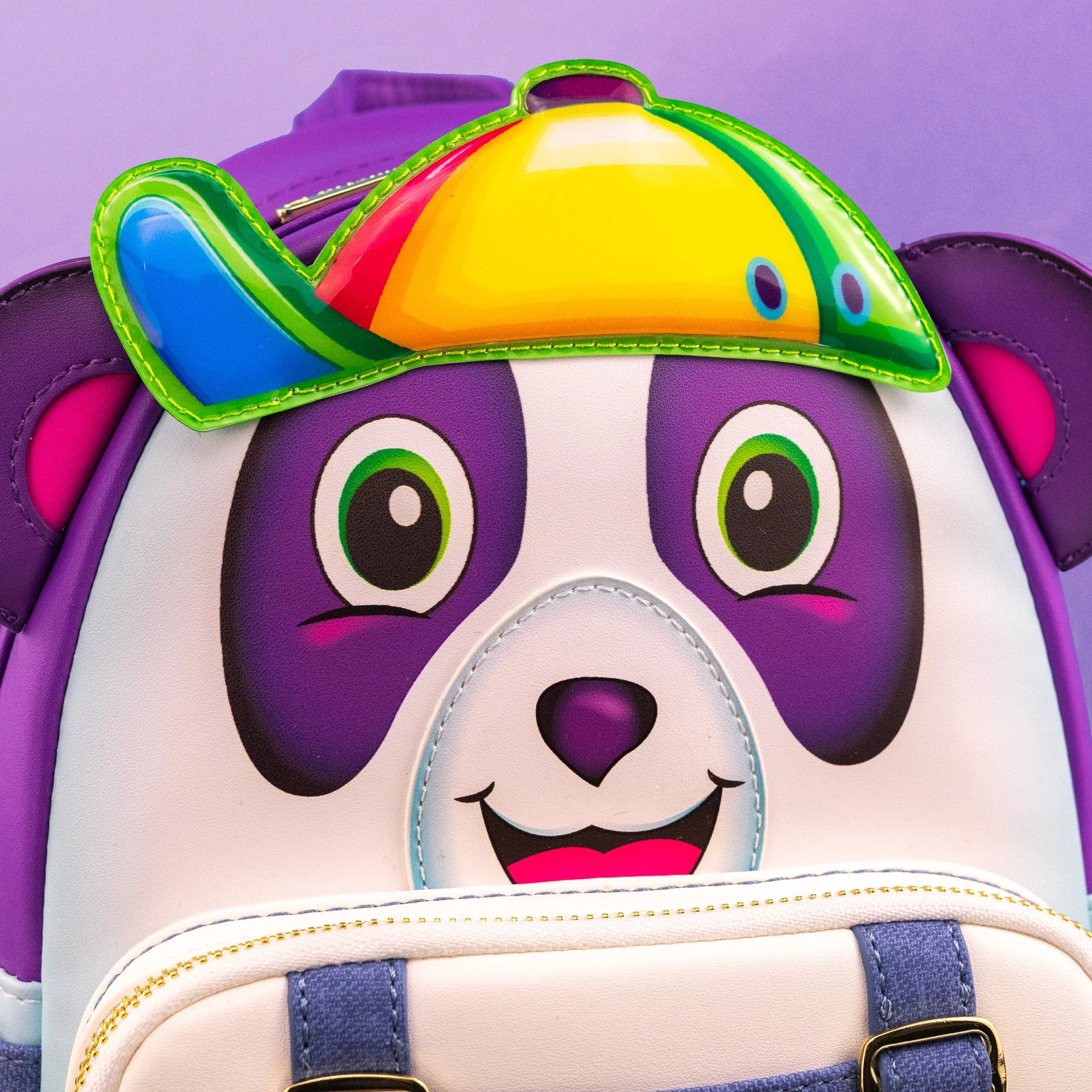 Loungefly x Lisa Frank Panda Painter Cosplay Mini Backpack - Image 2