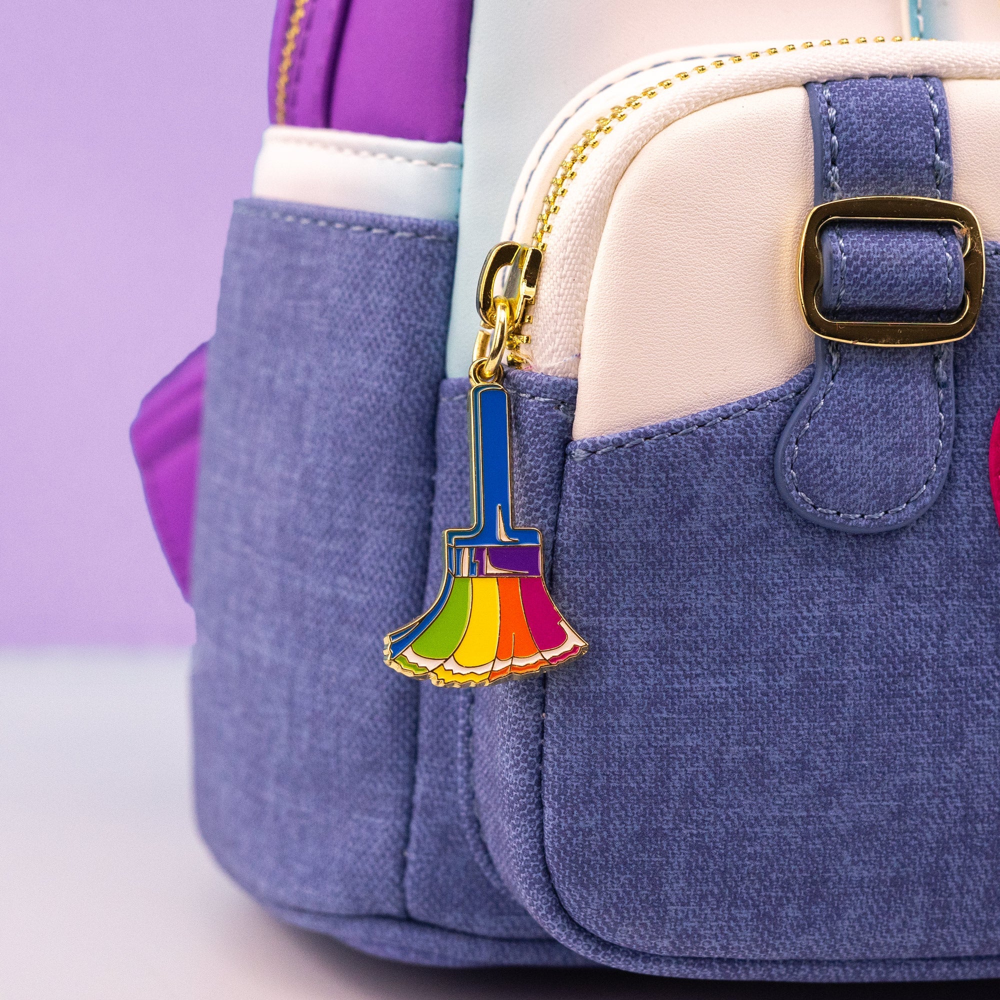 Loungefly x Lisa Frank Panda Painter Cosplay Mini Backpack - Image 4