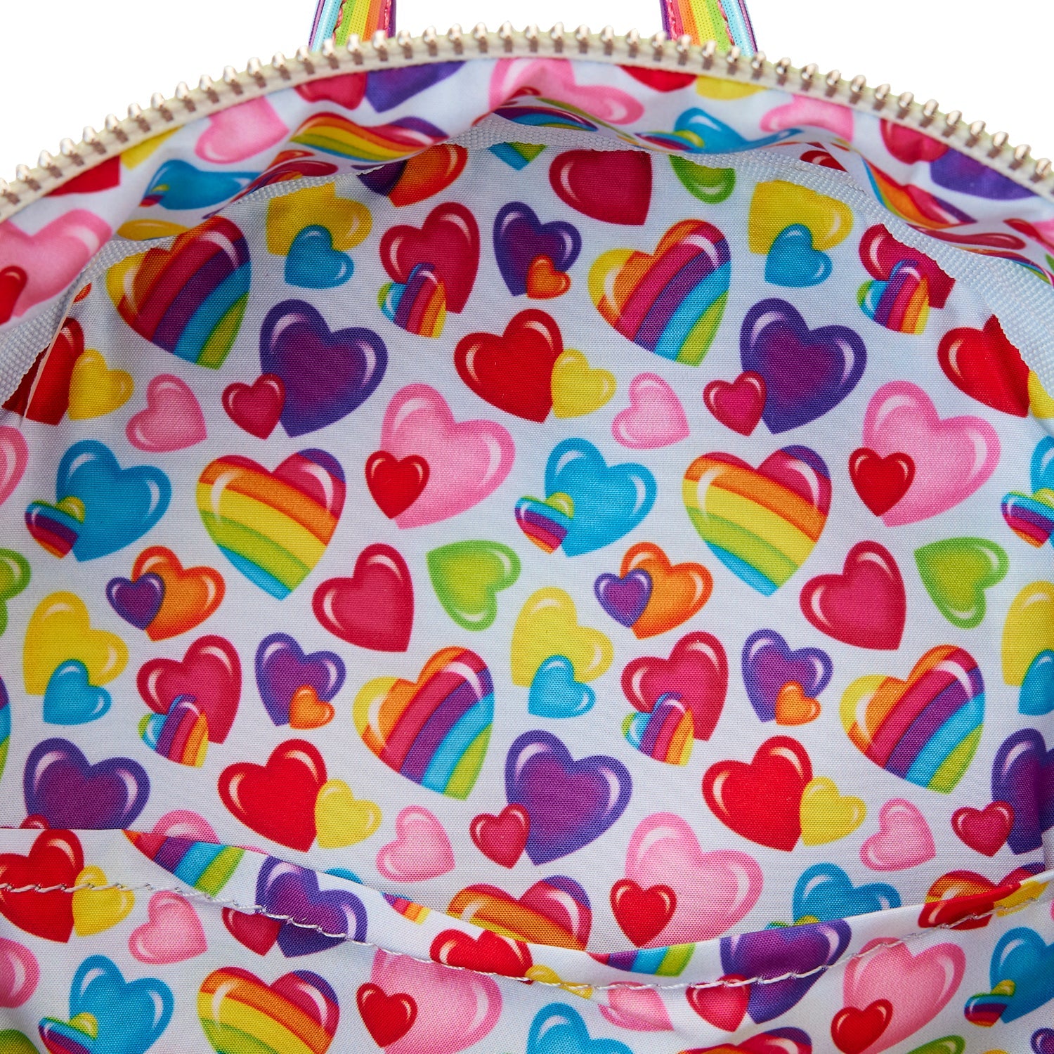 Loungefly x Lisa Frank Rainbow Heart Mini Backpack - Image 8