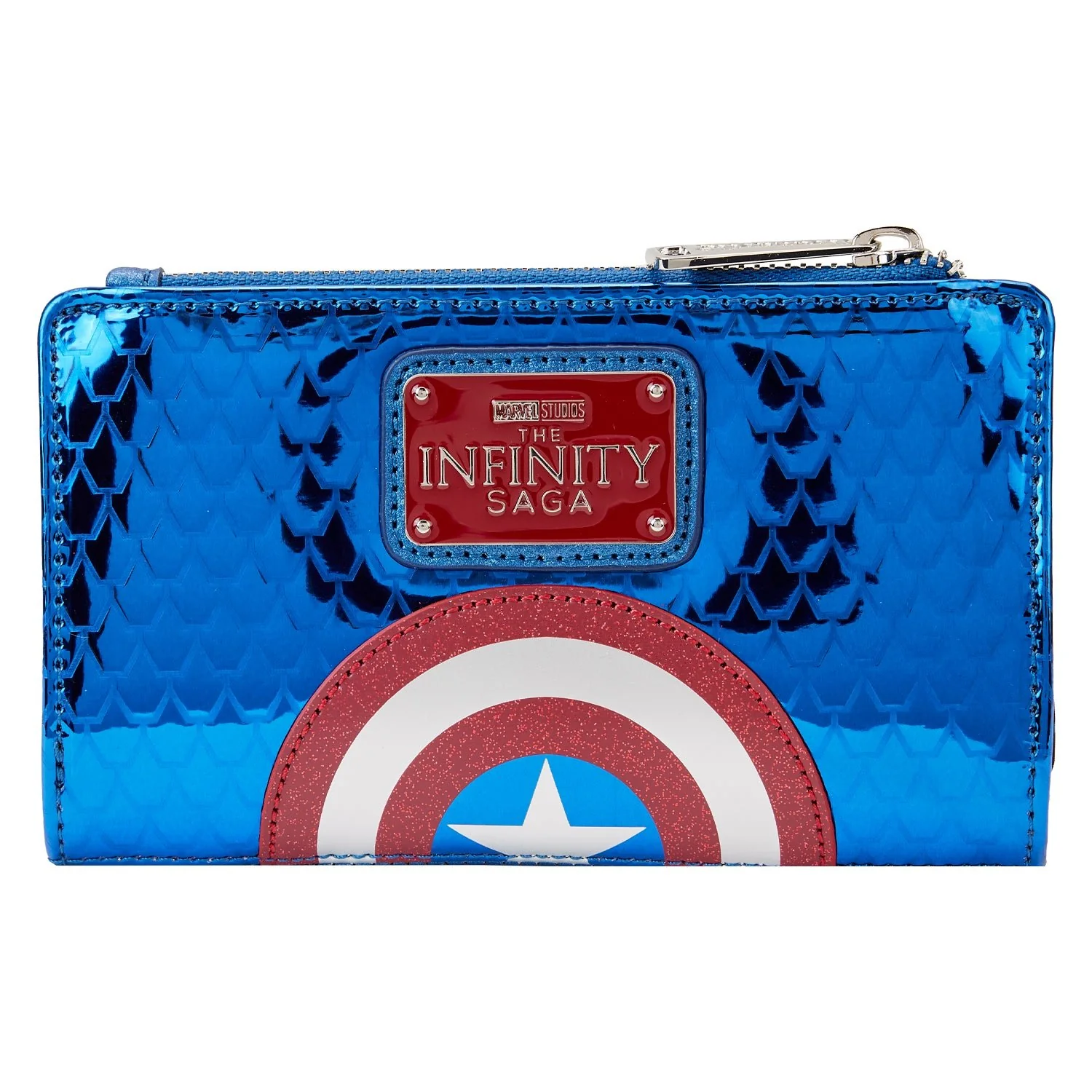 Loungefly x Marvel Captain America Shine Cosplay Wallet - Image 2