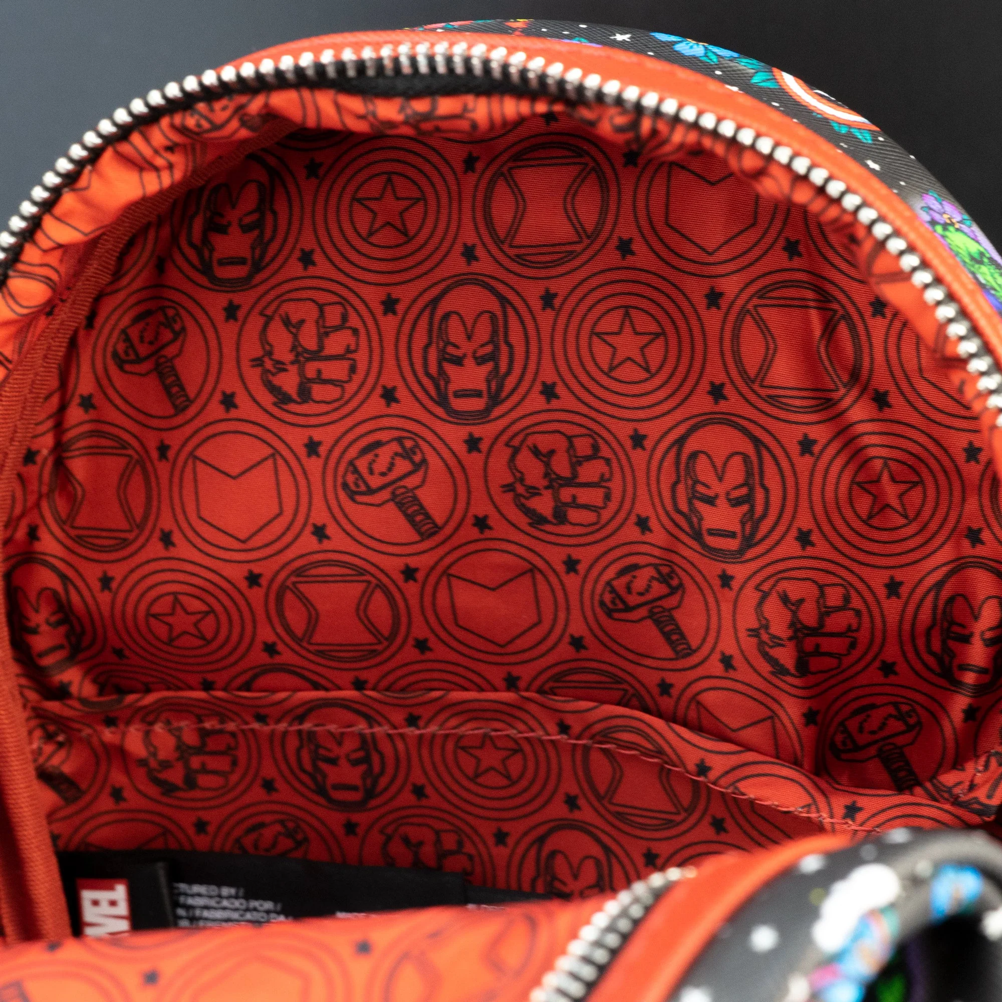 Loungefly x Marvel Avengers Tattoo Mini Backpack - Image 4