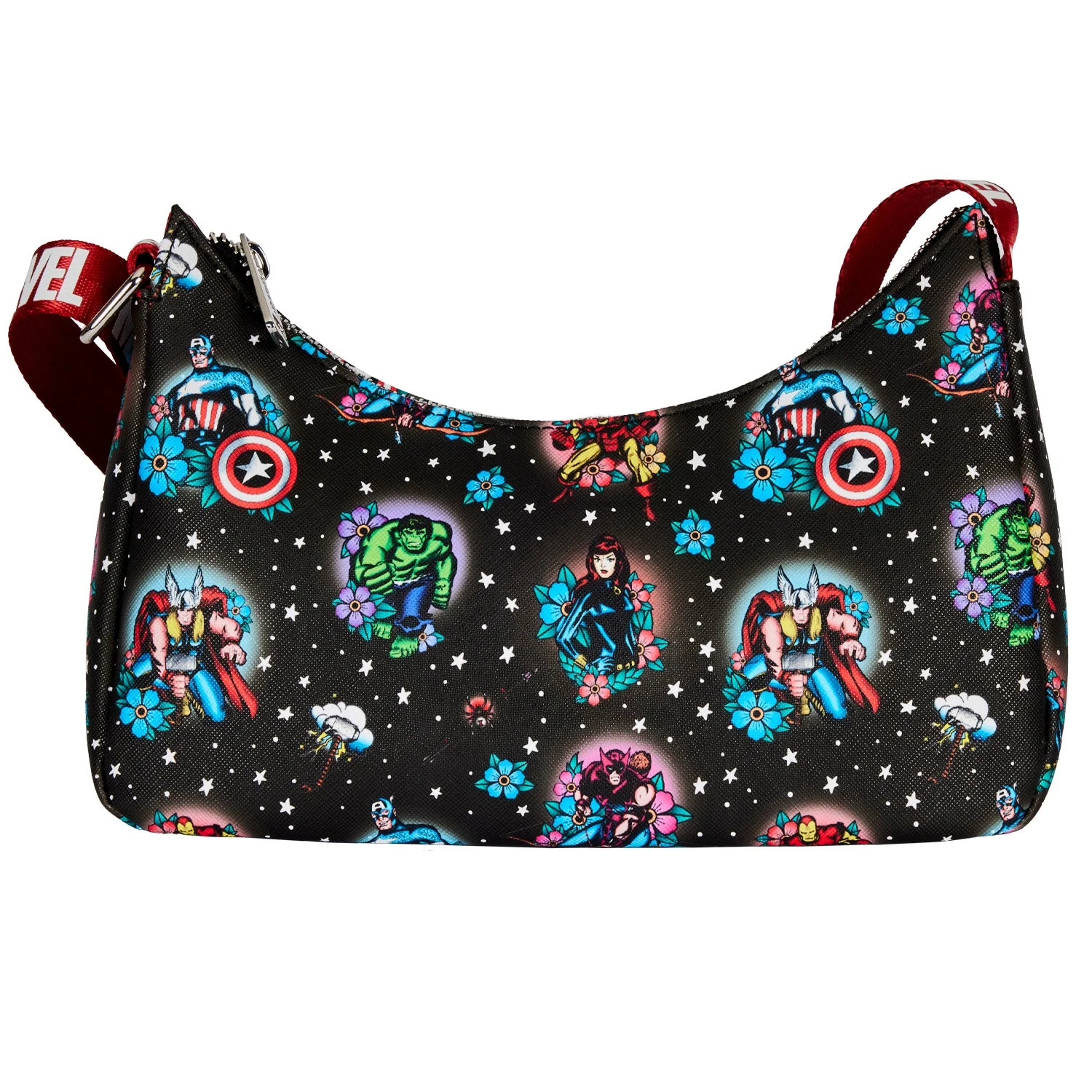 Loungefly x Marvel Avengers Tattoo Shoulder Bag - Image 2