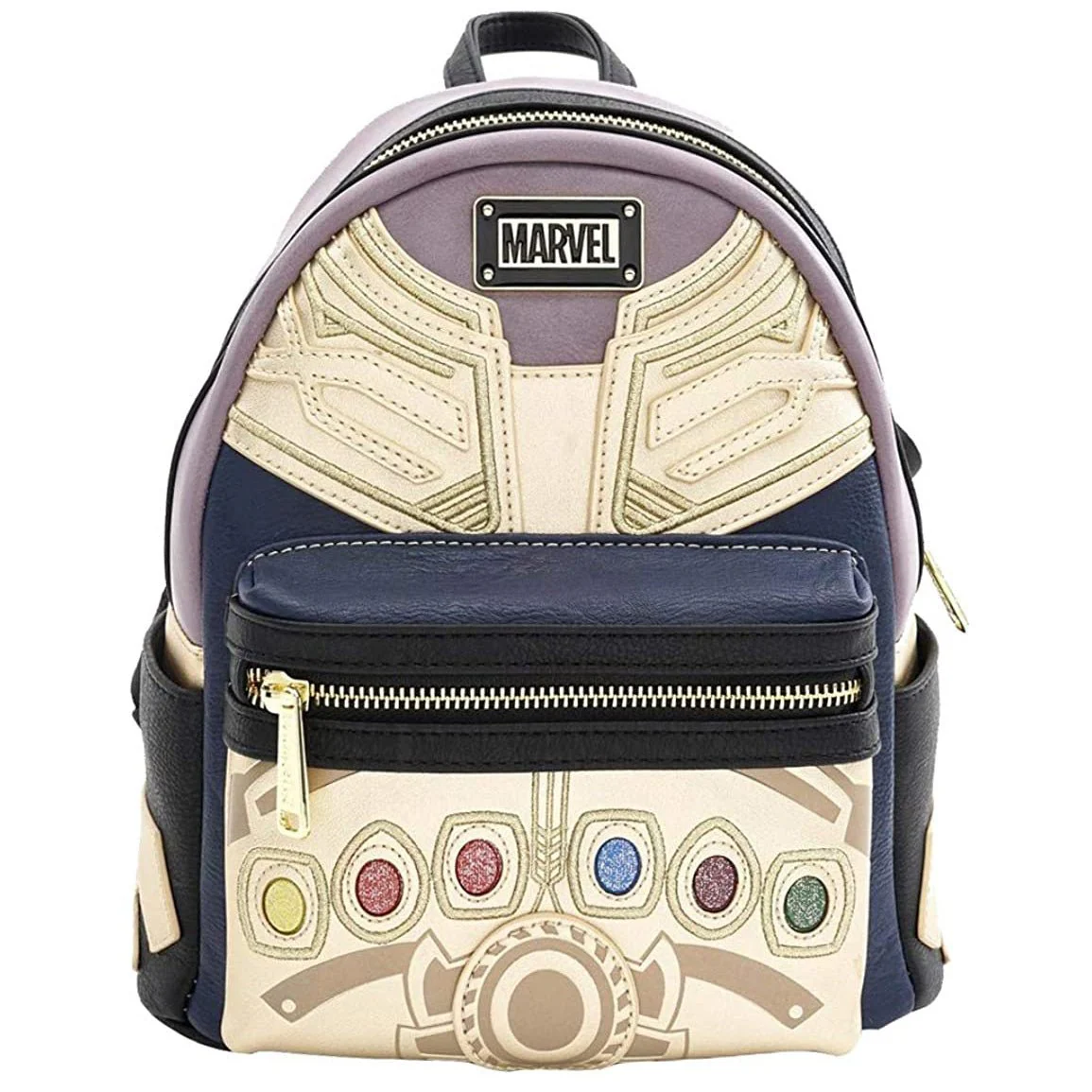 Loungefly x Marvel Avengers Thanos Infinity Gauntlet Mini Backpack - Image 2