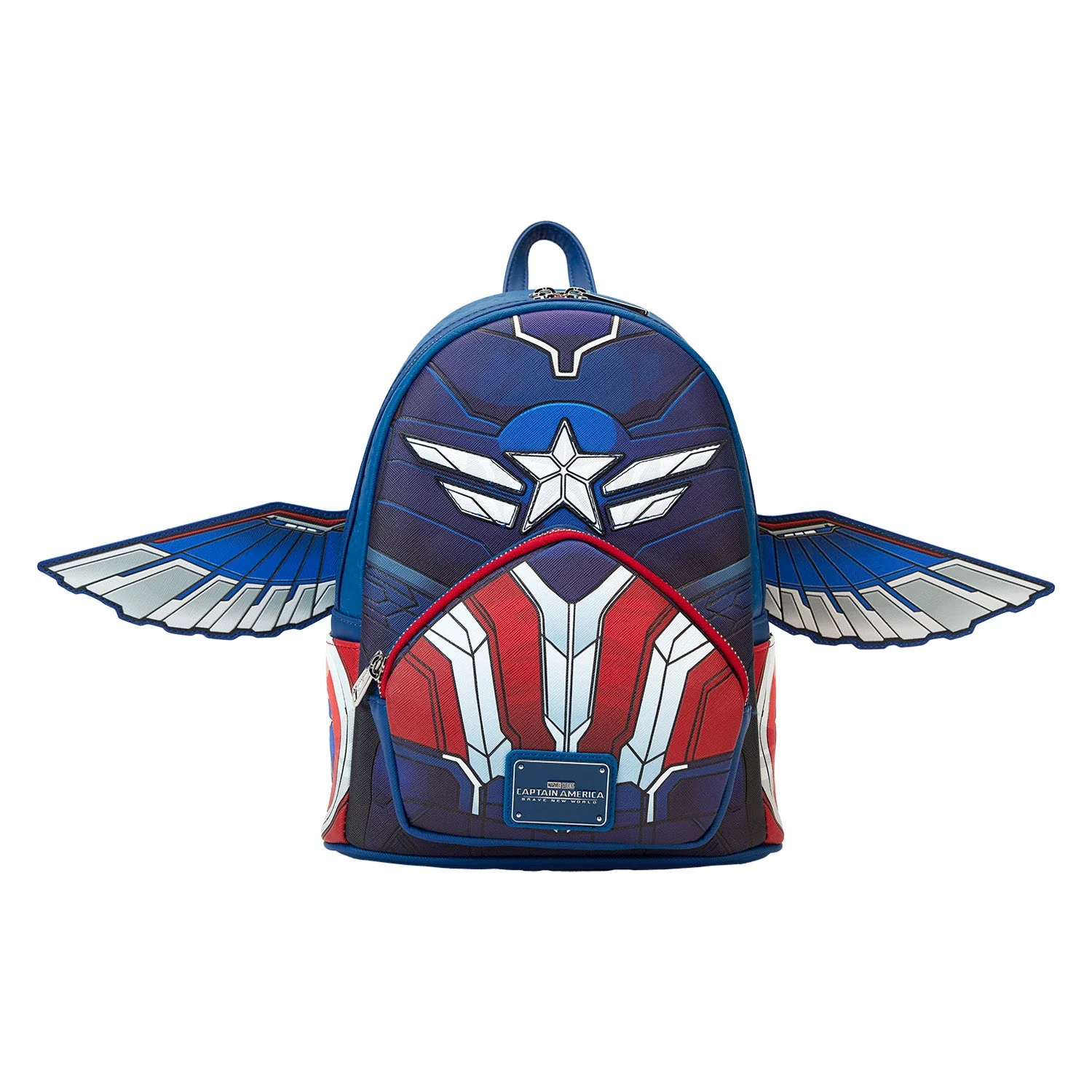 Loungefly x Marvel Captain America Brave New World Cosplay Mini Backpack - Image 10