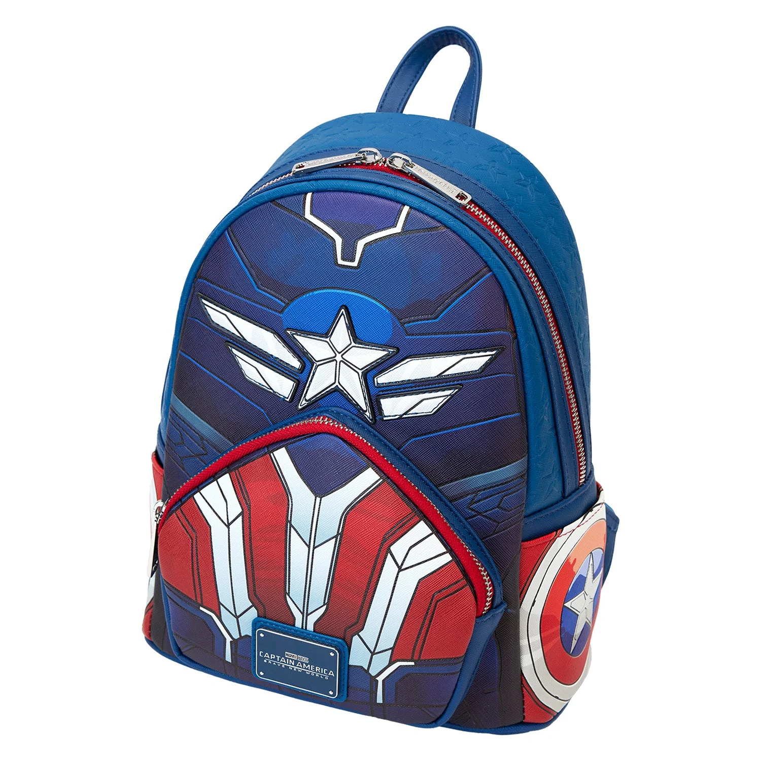 Loungefly x Marvel Captain America Brave New World Cosplay Mini Backpack - Image 5