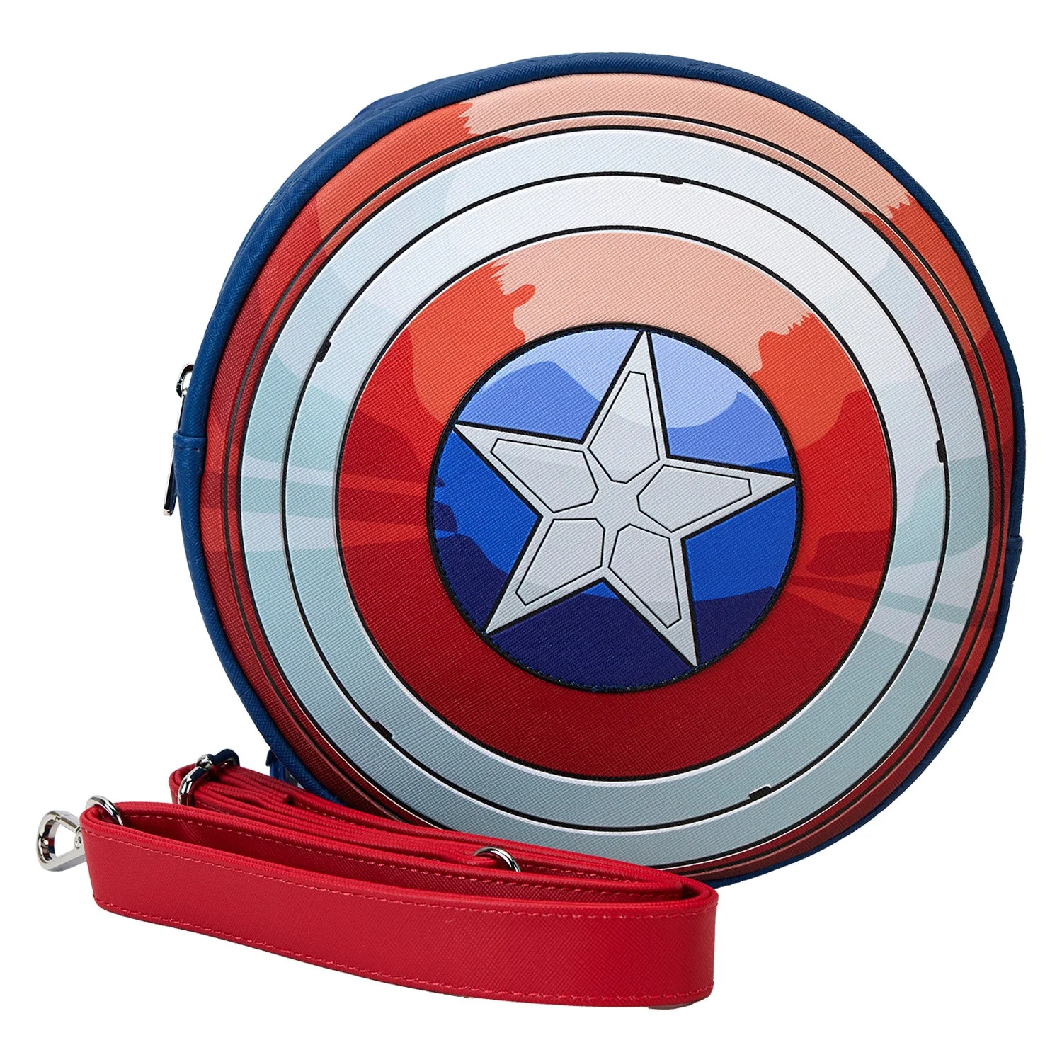 Loungefly x Marvel Captain America Brave New World Wings Crossbody Bag - Image 6