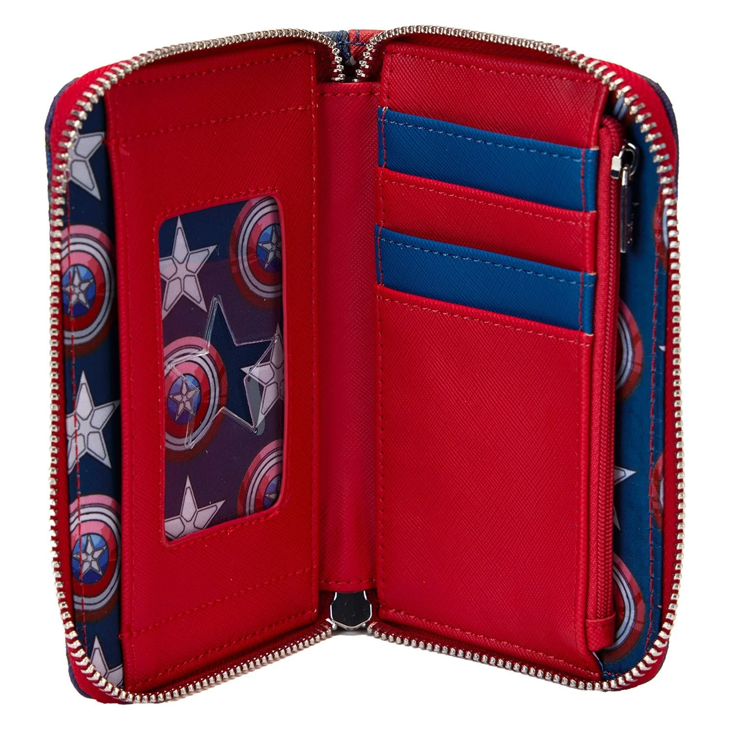 Loungefly x Marvel Captain America Brave New World Zip Around Wallet - Image 5