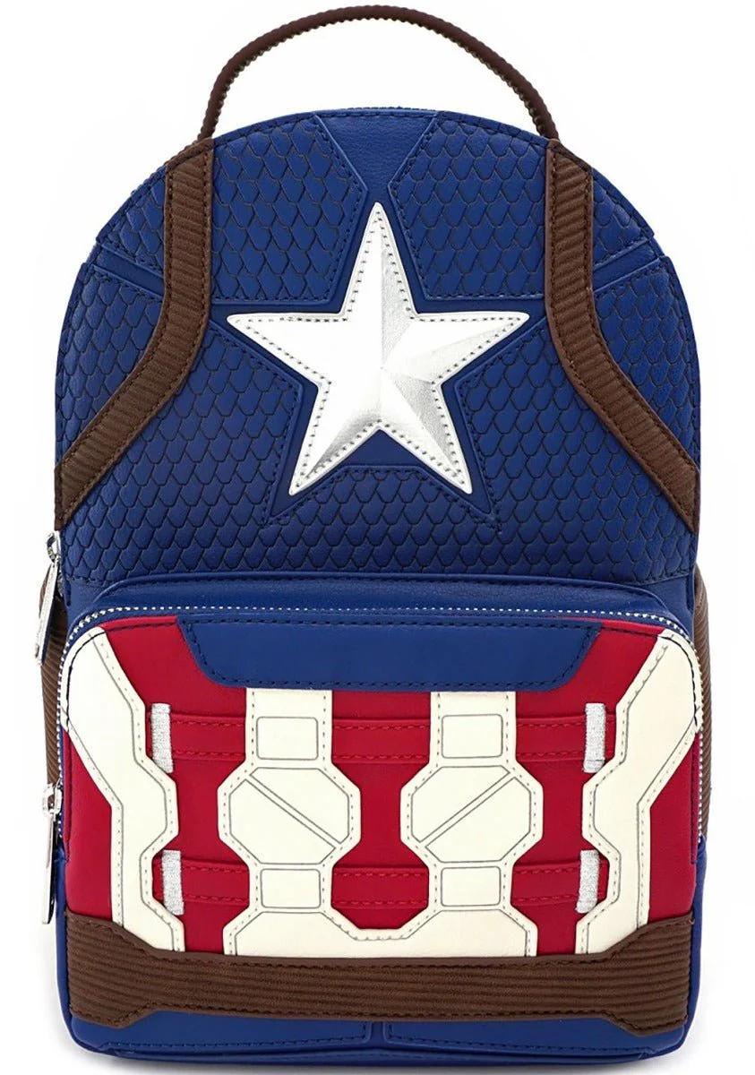 Loungefly x Marvel Captain America Endgame Hero Mini Backpack - Image 2