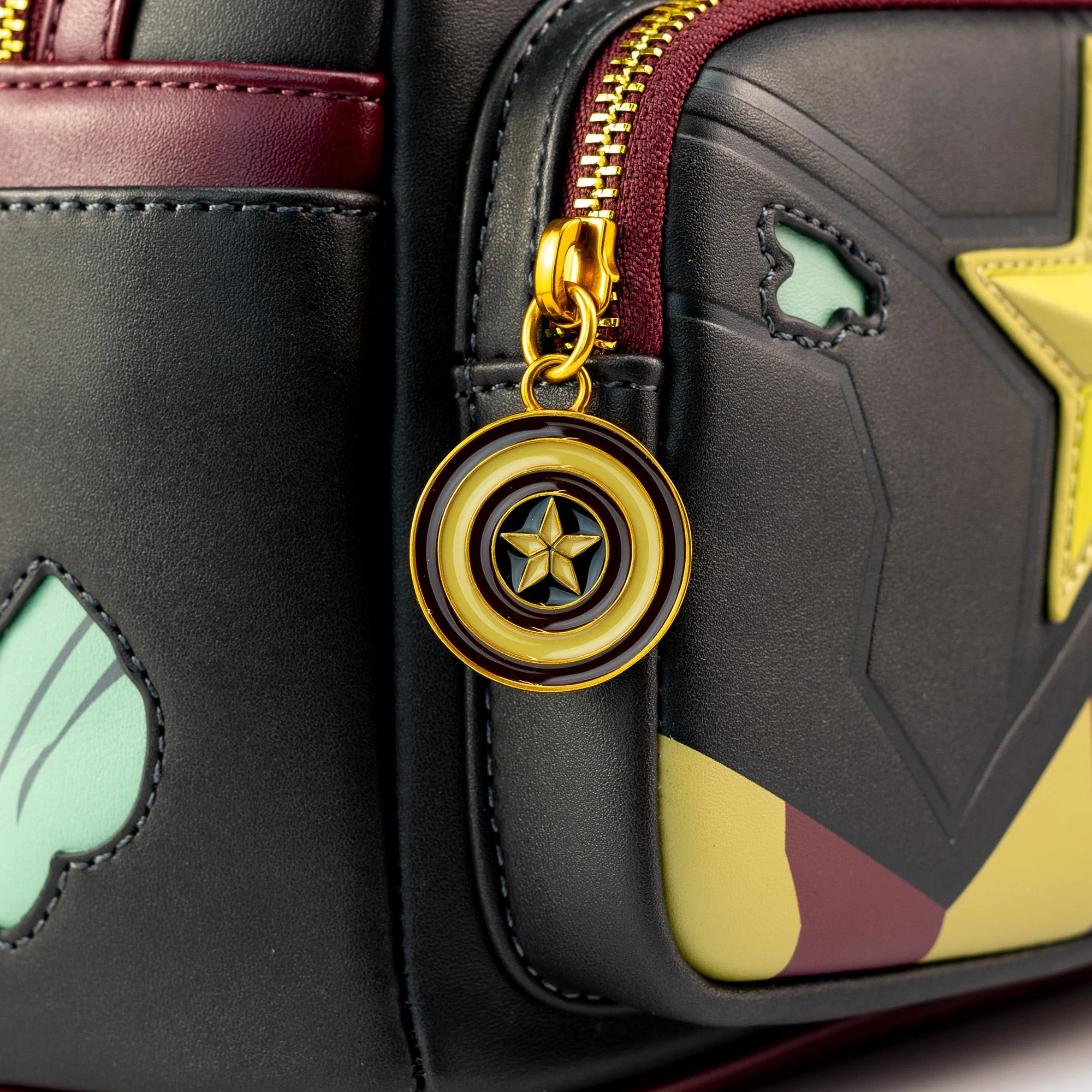 Loungefly x Marvel 'What If?' Captain America Zombie Cosplay Mini Backpack - Image 3